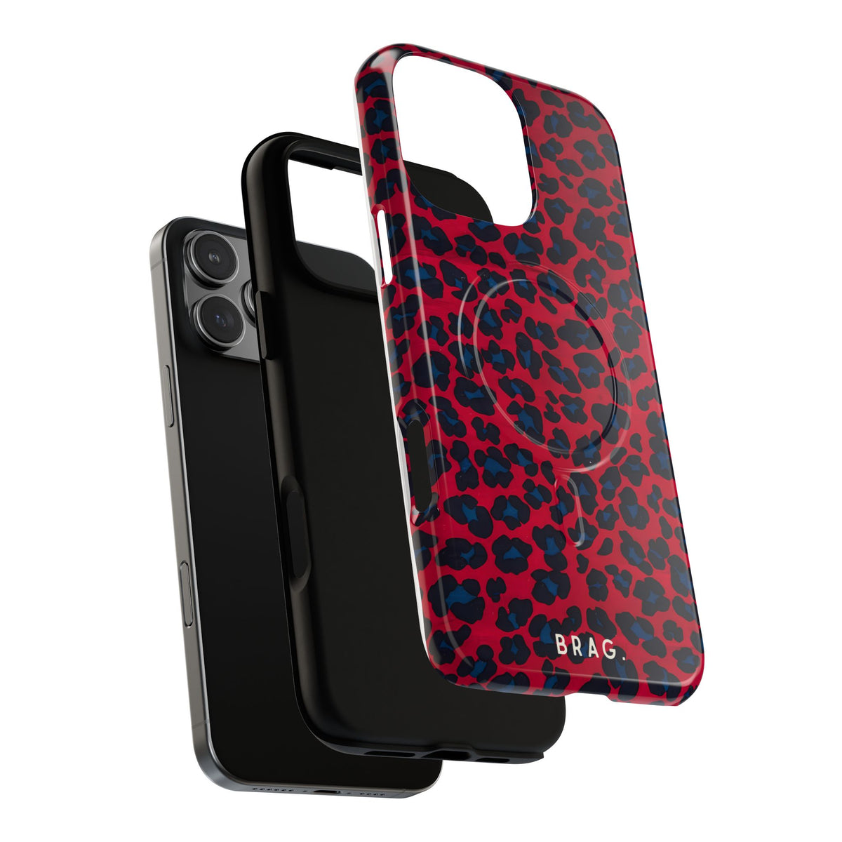 Red Flag MagSafe Tough Phone Case — Magnetic Protective Cover