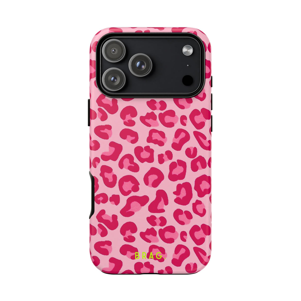 Pink Prowl Tough Phone Case – Shockproof Protective iPhone Cover