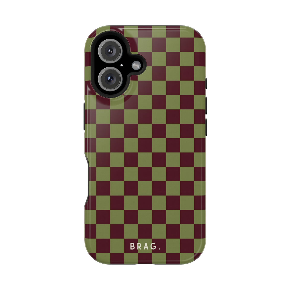 Lucky Check Magnetic Impact-Resistant Phone Case