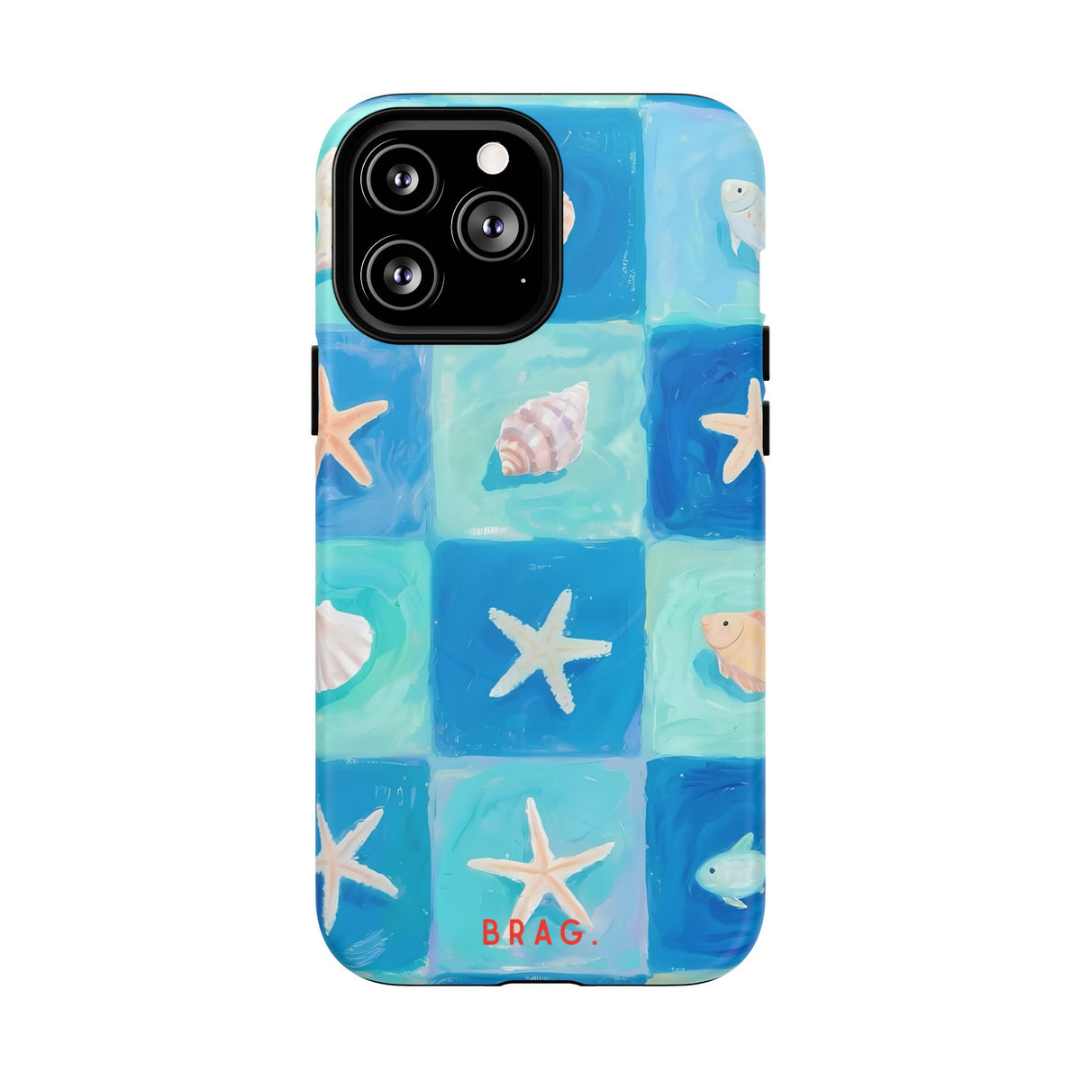 Saltwater Tiles MagSafe Tough Phone Case — Magnetic Protective Cover