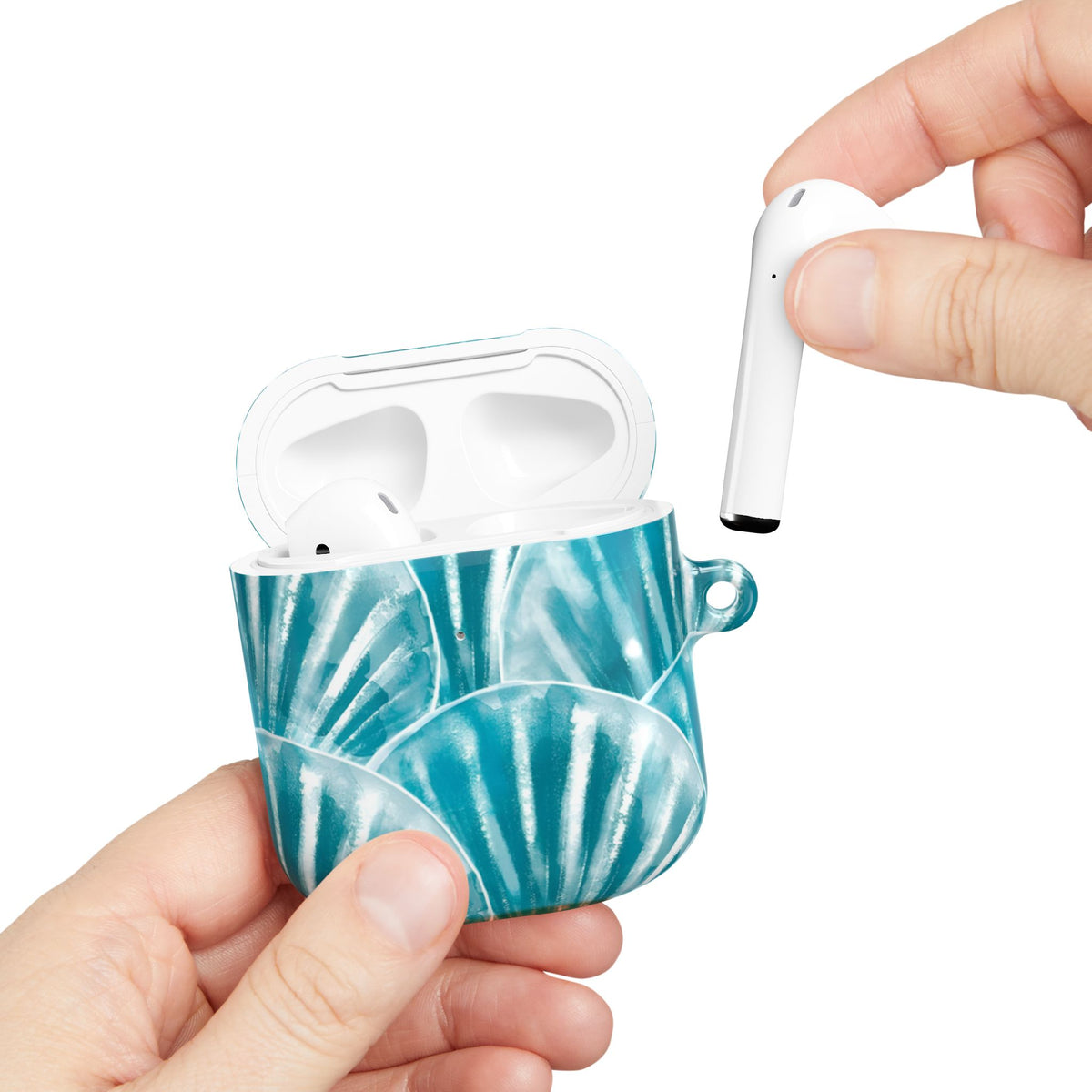 Seafoam AirPod Case – Slim Protective Charging Case