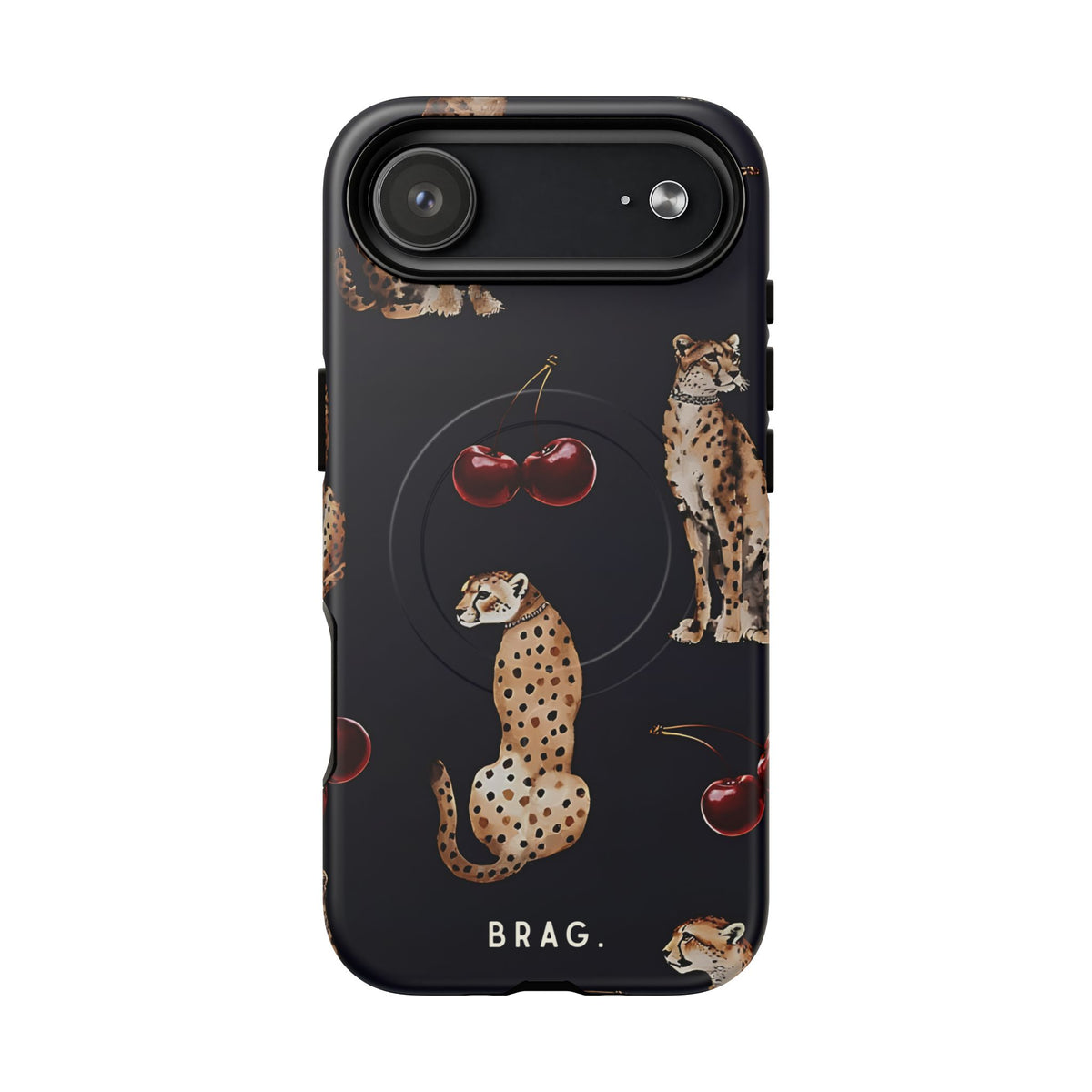 Wild Cherry MagSafe Tough Phone Case — Magnetic Protective Cover