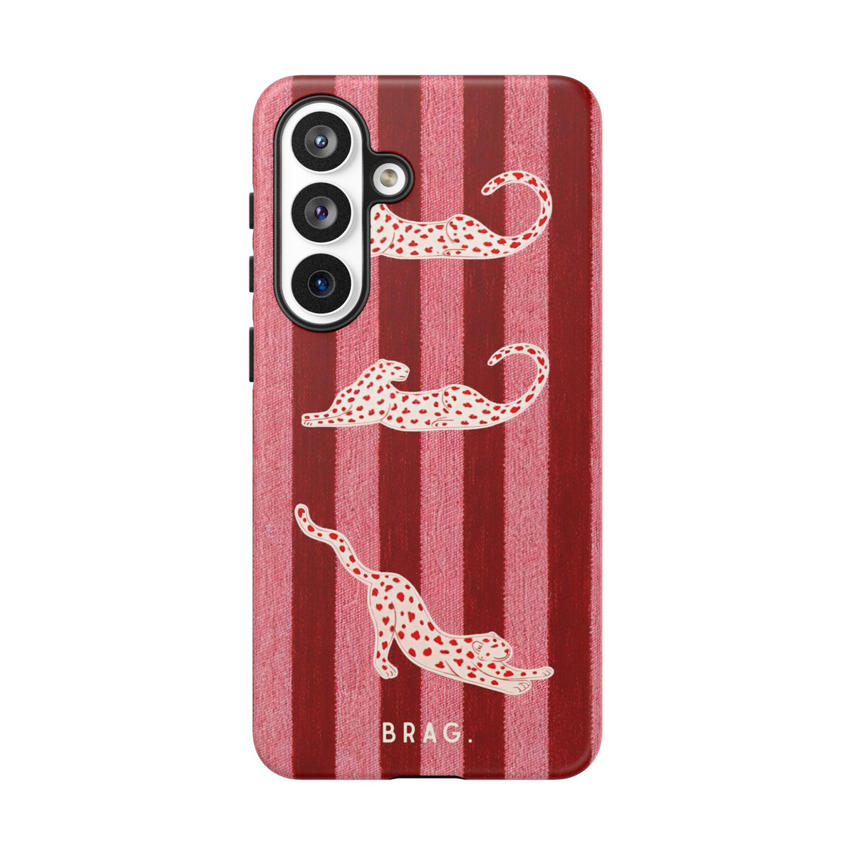 Pink Safari Tough Phone Case – Shockproof Protective iPhone Cover