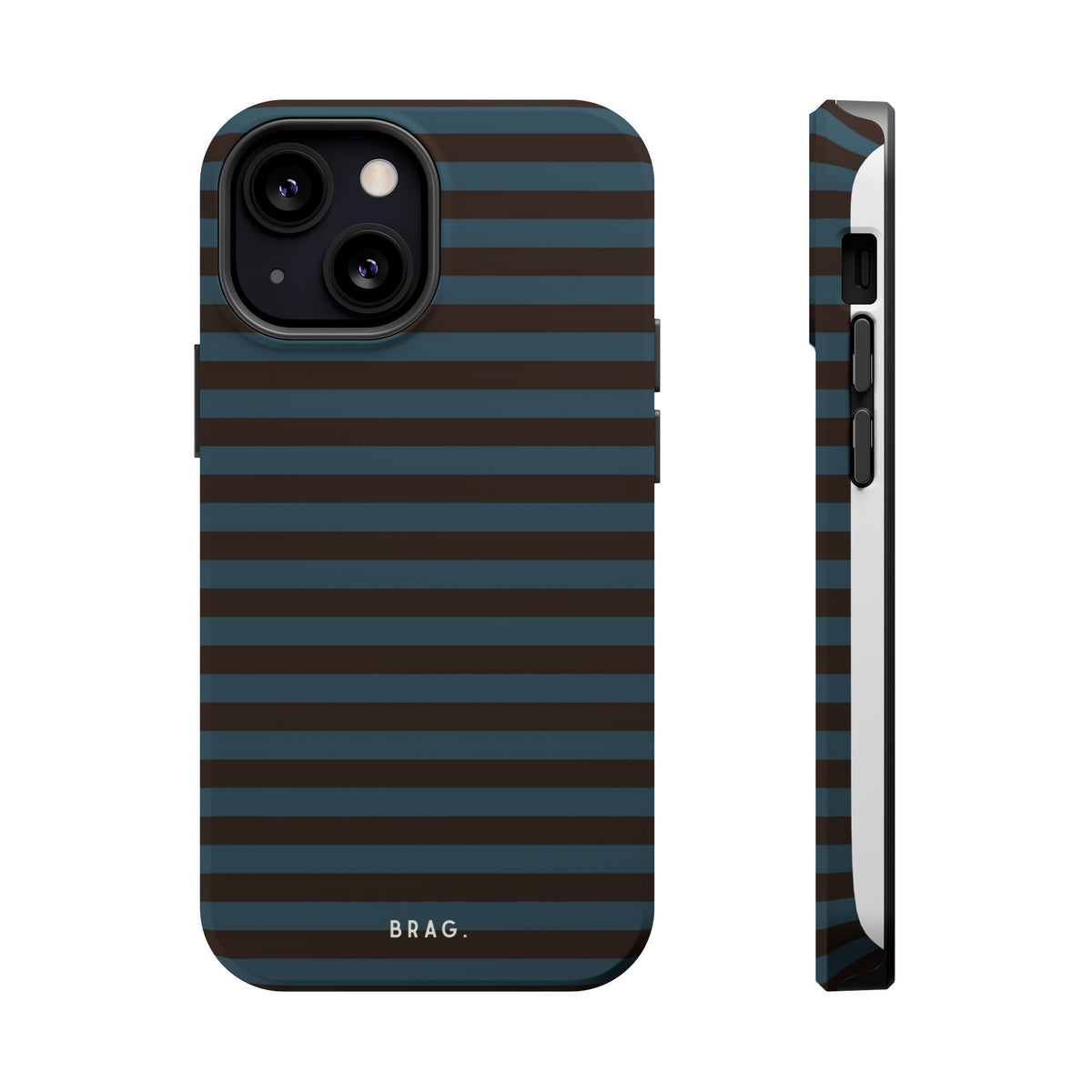 Seaside Stripe Magnetic Impact-Resistant Phone Case