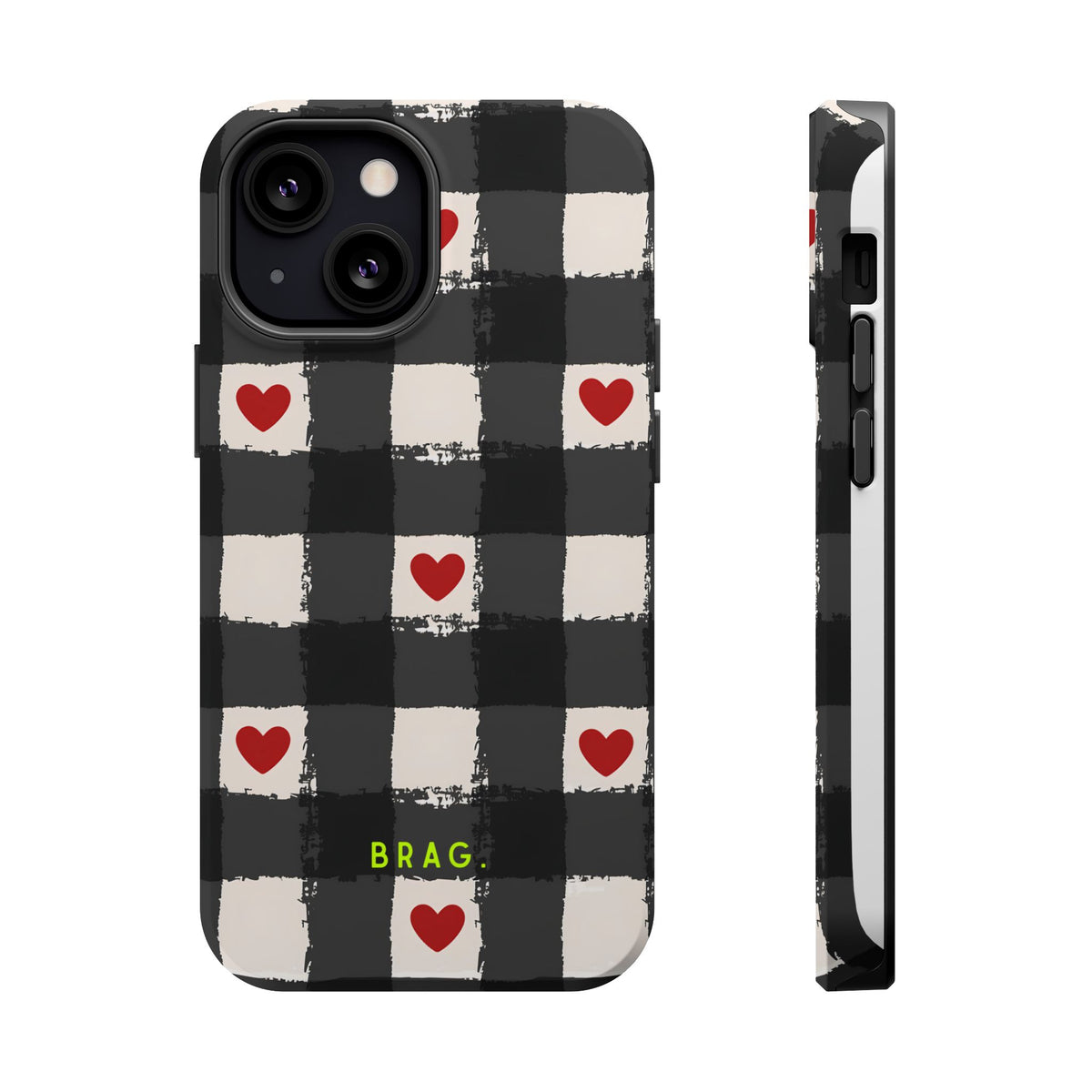 Lucky Heart Magnetic Impact-Resistant Phone Case