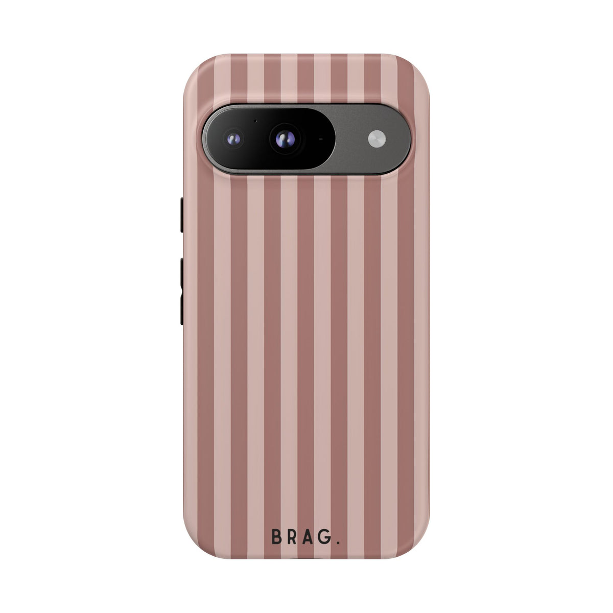 Sugar Stripe Tough Phone Case – Shockproof Protective iPhone Cover