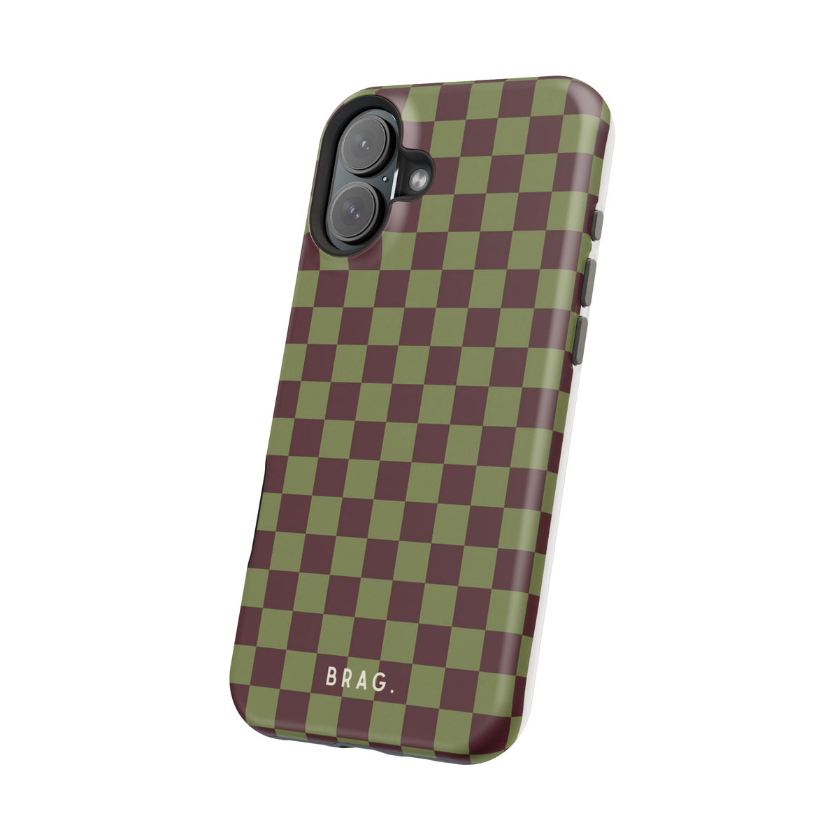 Lucky Check Magnetic Impact-Resistant Phone Case