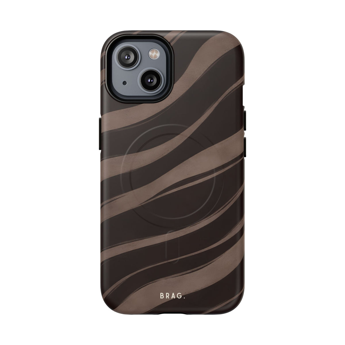 Zebra Wave MagSafe Tough Phone Case — Magnetic Protective Cover