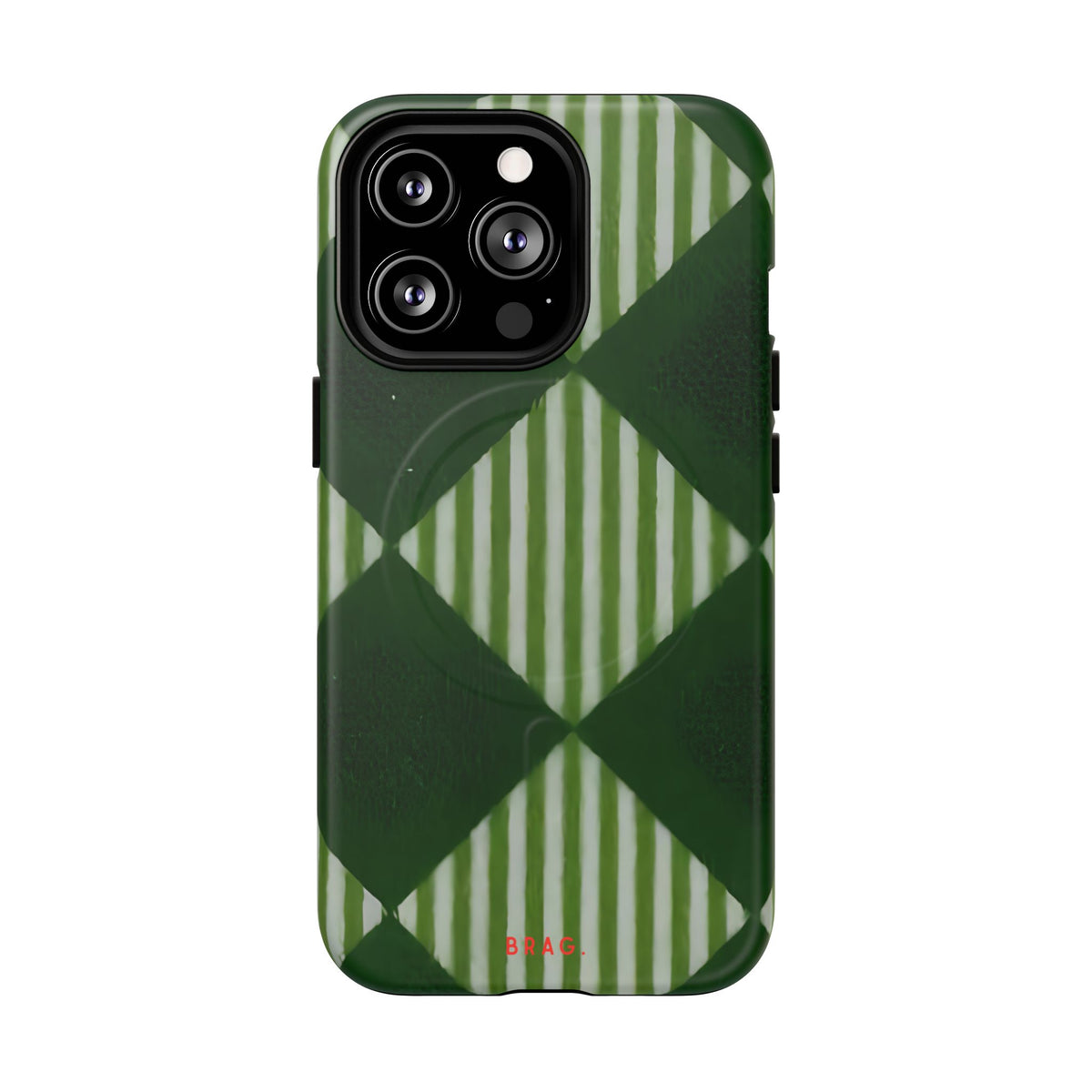Woven Pattern MagSafe Tough Phone Case — Magnetic Protective Cover
