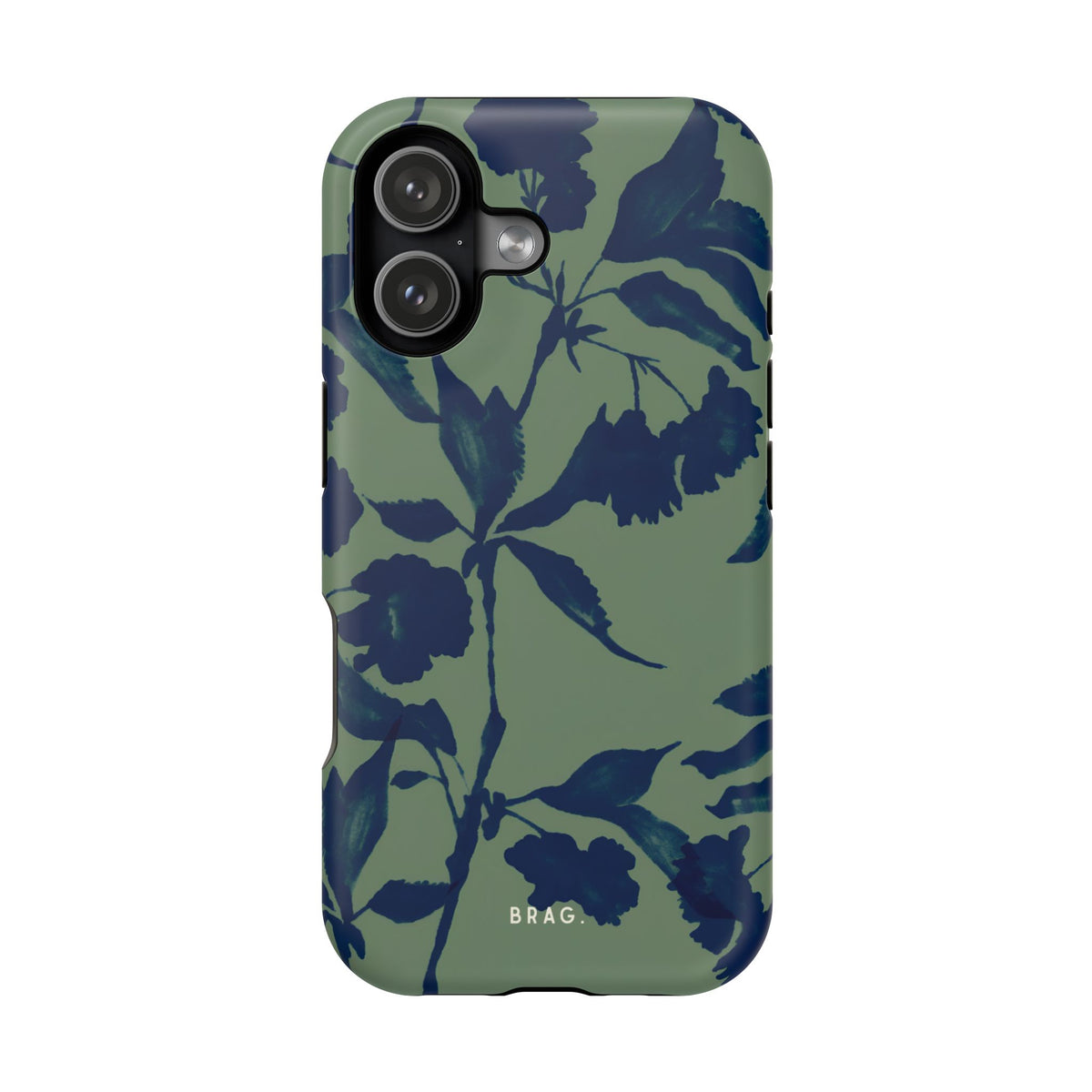 Sage Bloom Magnetic Impact-Resistant Phone Case
