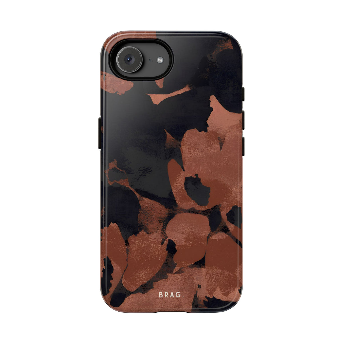 Terracotta Bloom Tough Phone Case – Shockproof Protective iPhone Cover