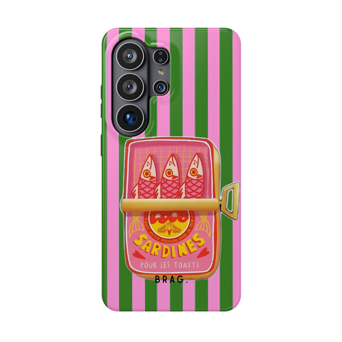 Tinned Pink Magnetic Impact-Resistant Phone Case