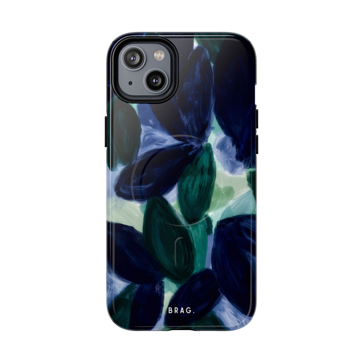Indigo Garden MagSafe Tough Phone Case — Magnetic Protective Cover