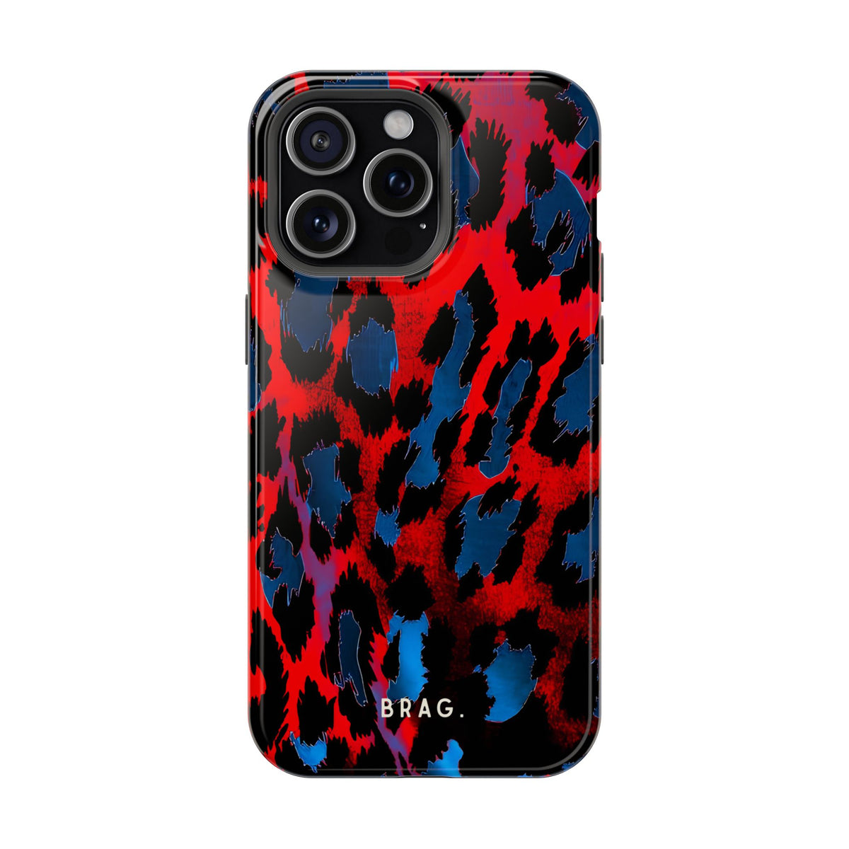 Blue Heat Magnetic Impact-Resistant Phone Case