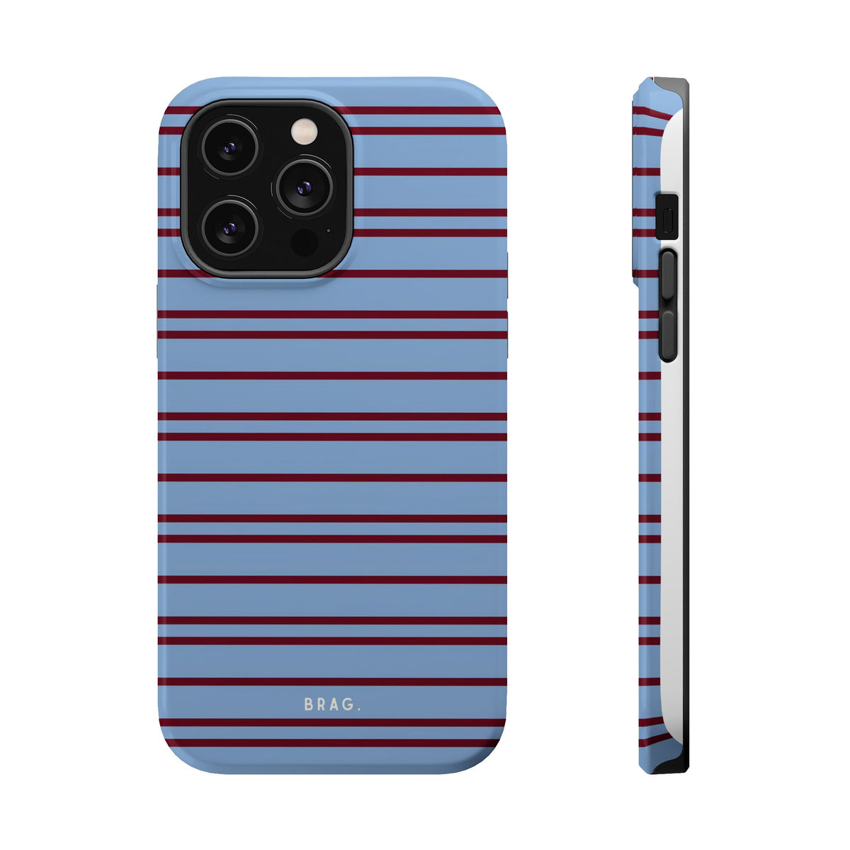 Nautical Stripe Magnetic Impact-Resistant Phone Case