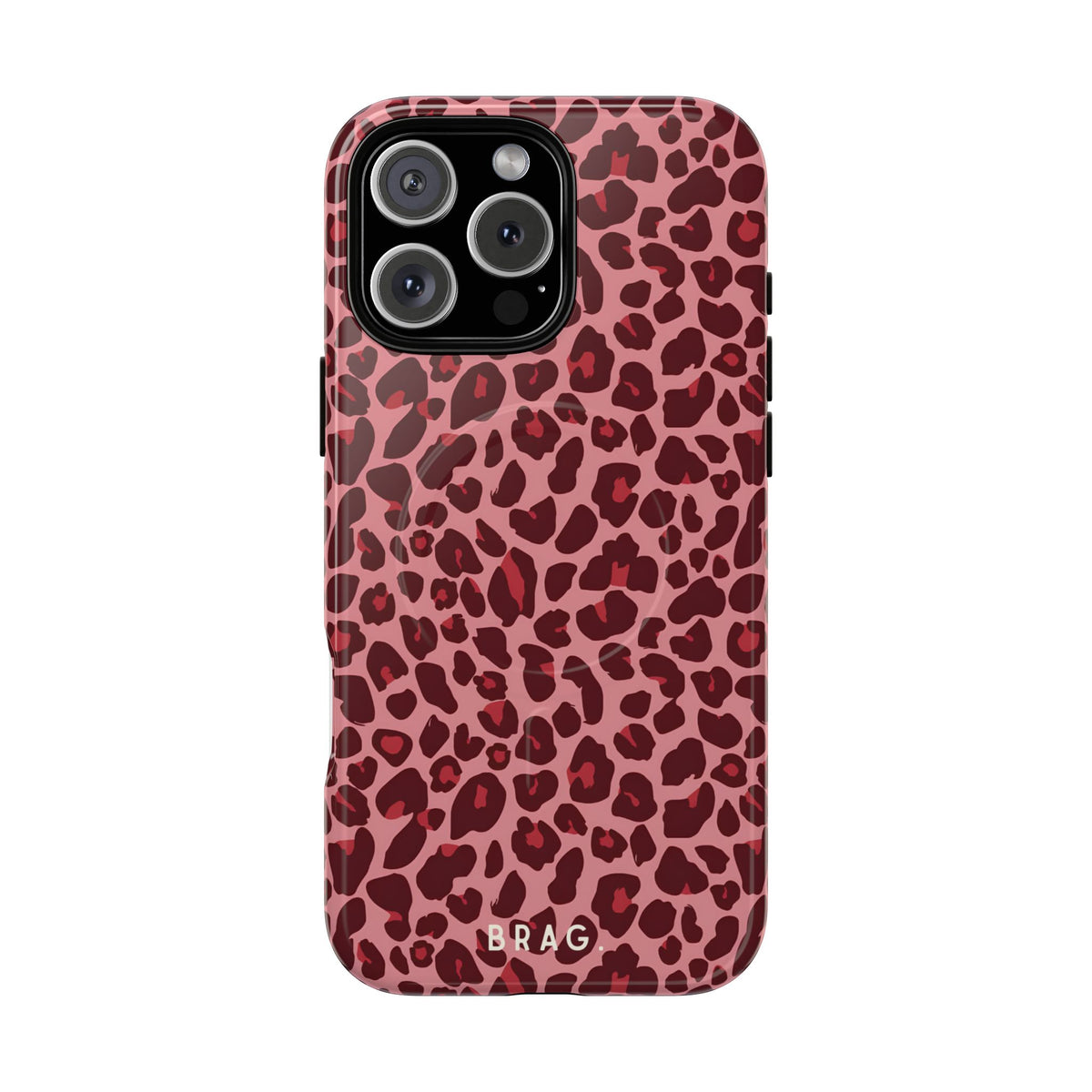 Leopard Love MagSafe Tough Phone Case — Magnetic Protective Cover