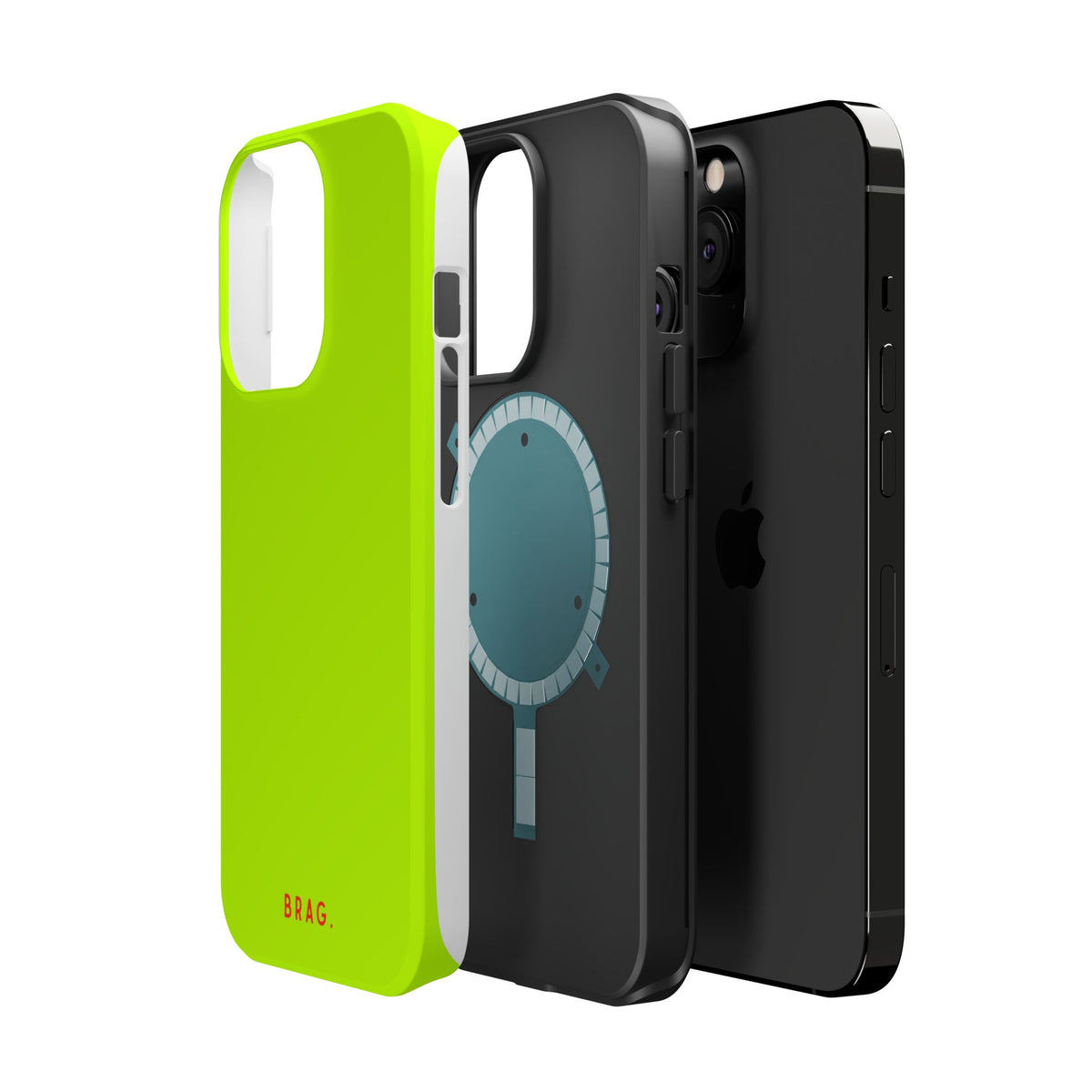Brag Neon Magnetic Impact-Resistant Phone Case
