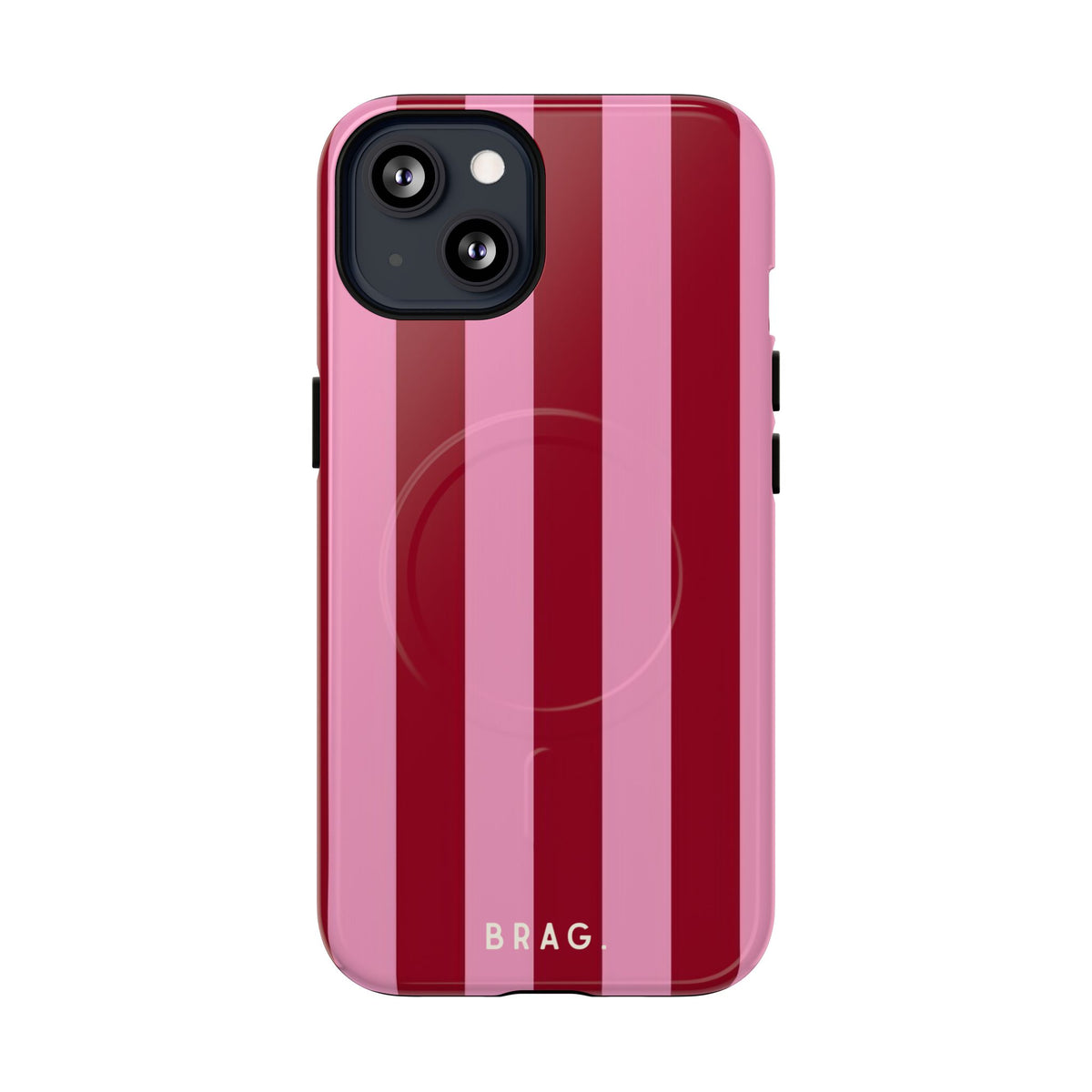 Candy Cane MagSafe Tough Phone Case — Magnetic Protective Cover