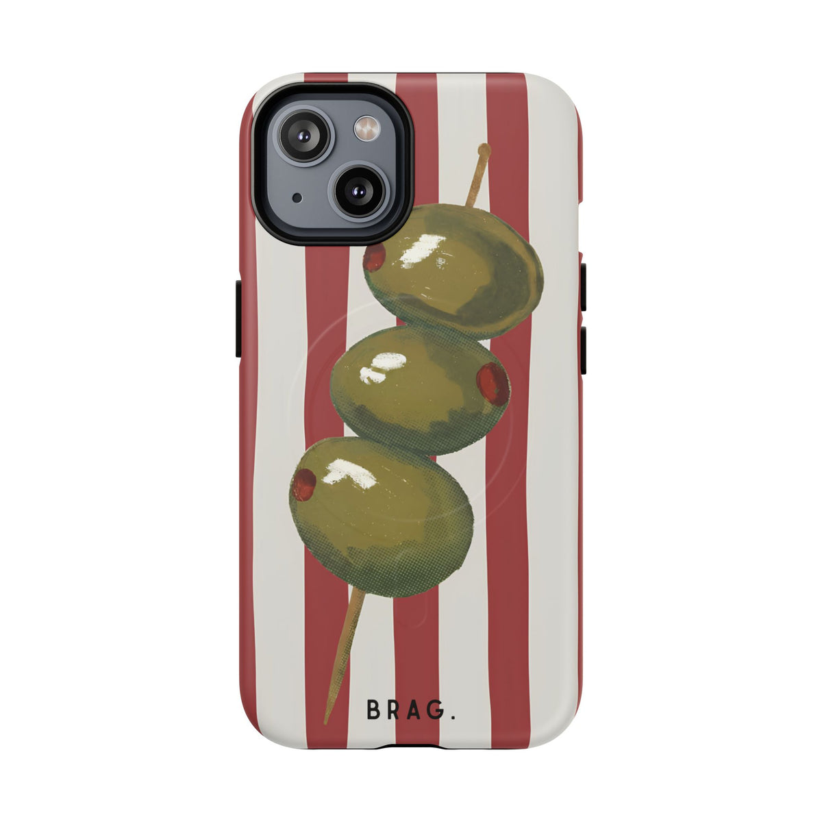Olive Hour MagSafe Tough Phone Case — Magnetic Protective Cover