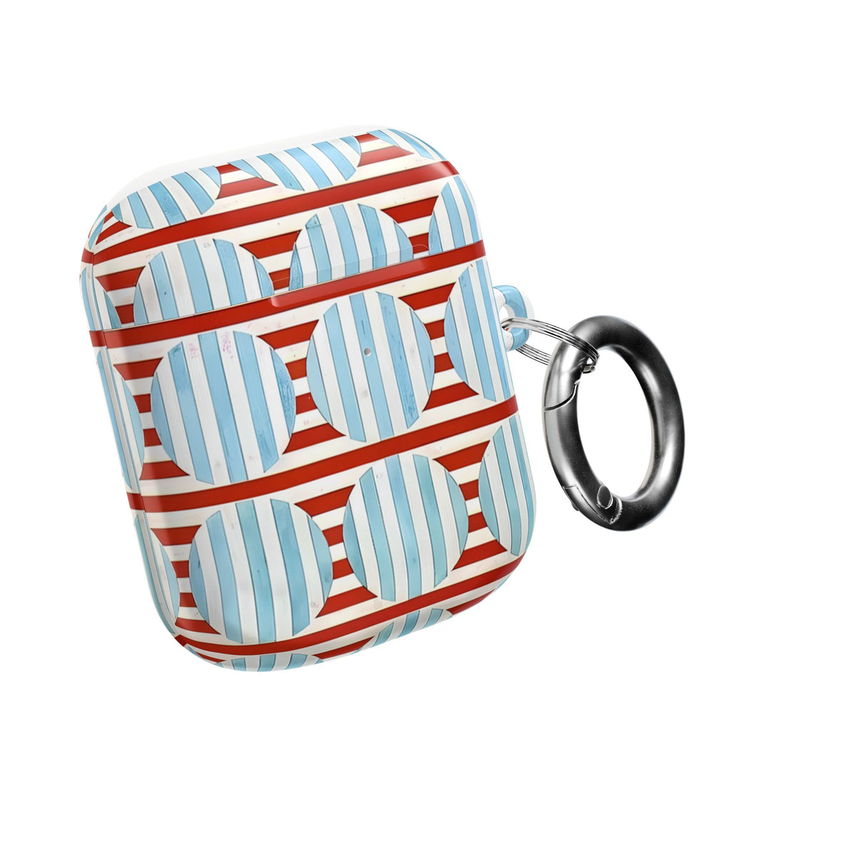 Riviera Stripe AirPod Case – Slim Protective Charging Case