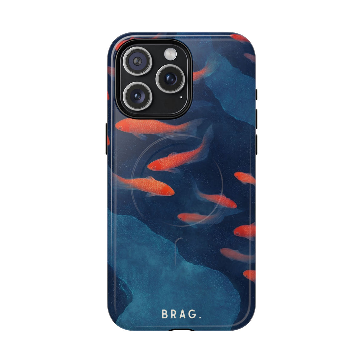 Midnight Swim MagSafe Tough Phone Case — Magnetic Protective Cover