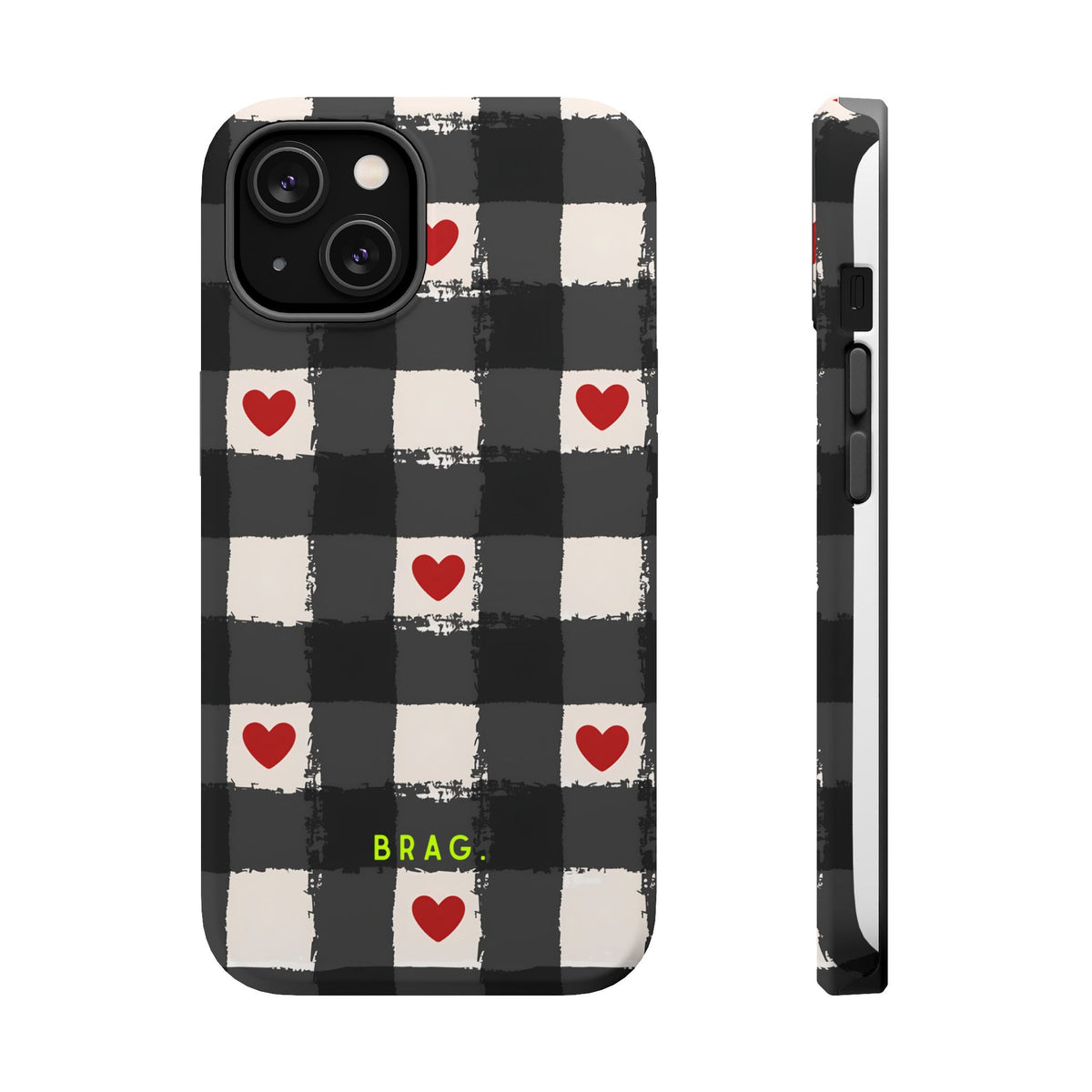 Lucky Heart Magnetic Impact-Resistant Phone Case