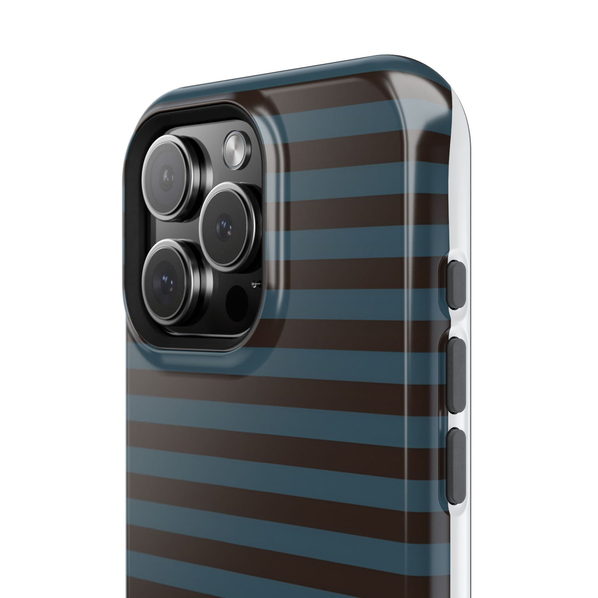 Seaside Stripe Magnetic Impact-Resistant Phone Case