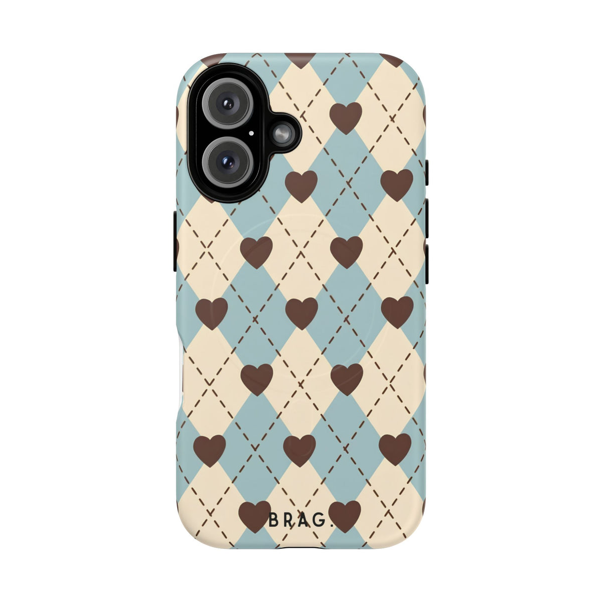 Sweetheart Plaid MagSafe Tough Phone Case — Magnetic Protective Cover