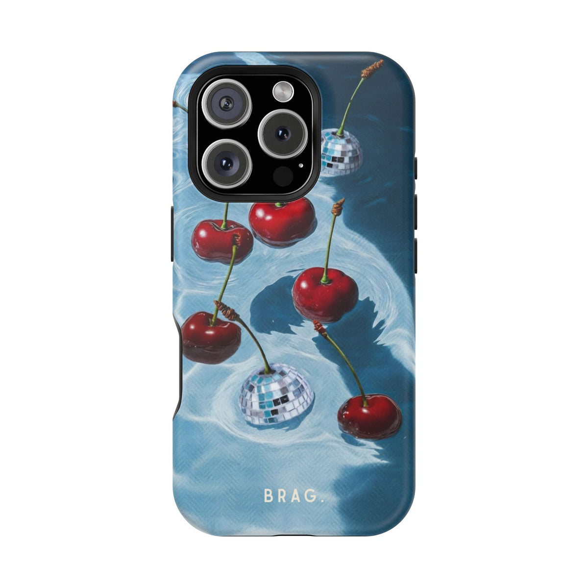 Cherry Ice Magnetic Impact-Resistant Phone Case
