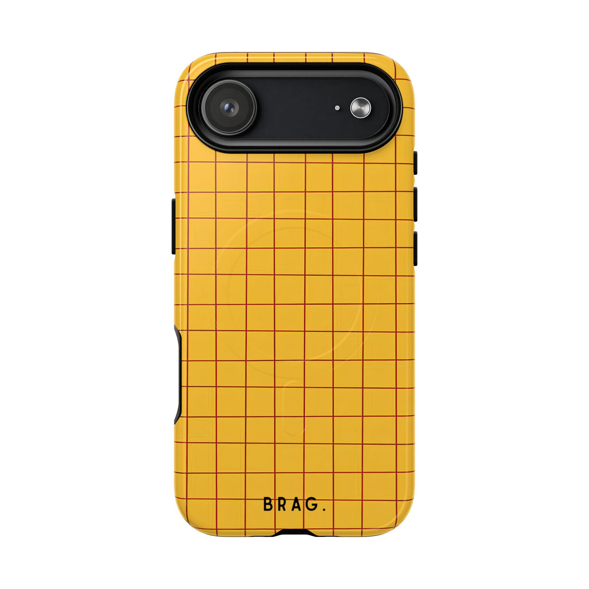 Cheese Grid MagSafe Tough Phone Case — Magnetic Protective Cover