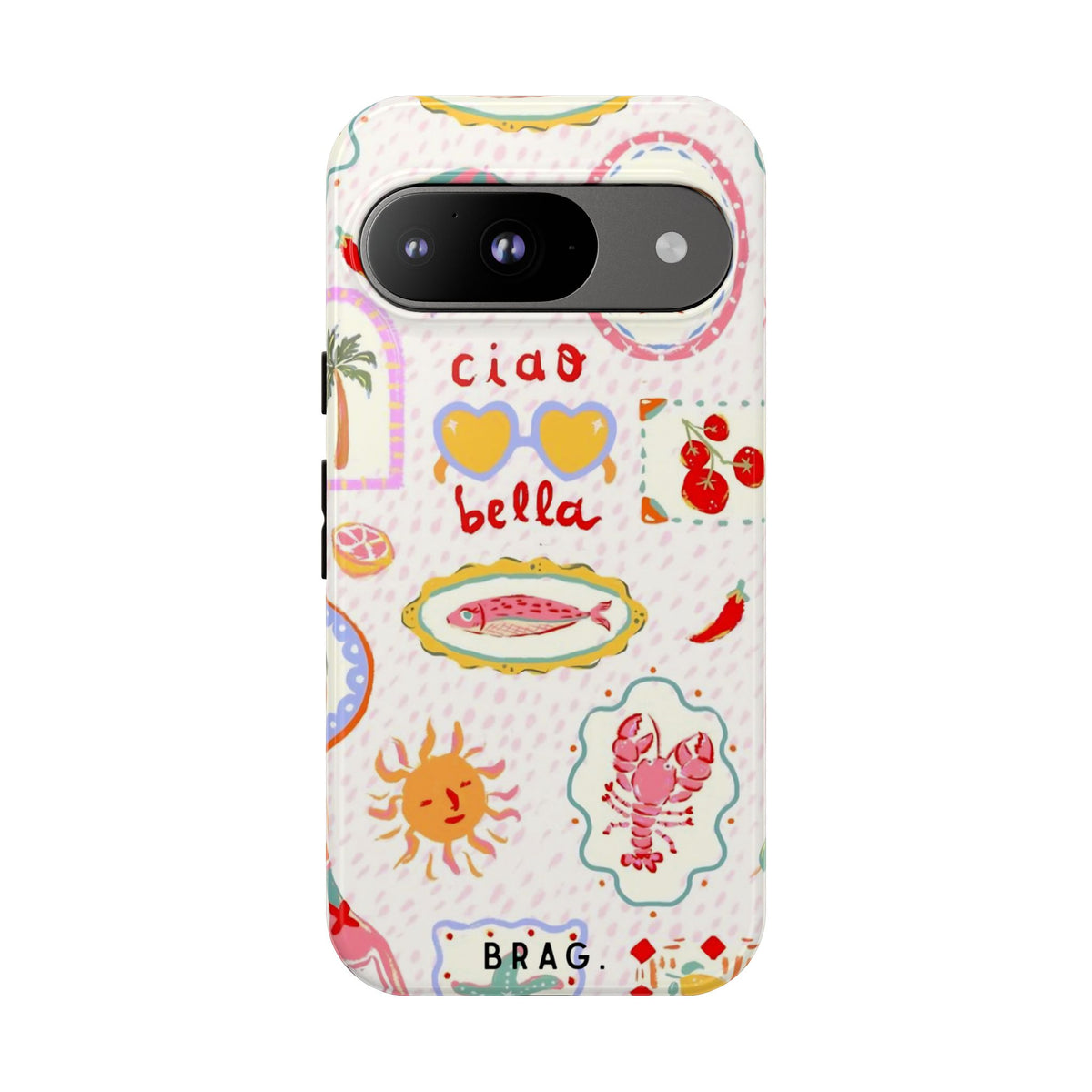 Ciao Bella Tough Phone Case – Shockproof Protective iPhone Cover