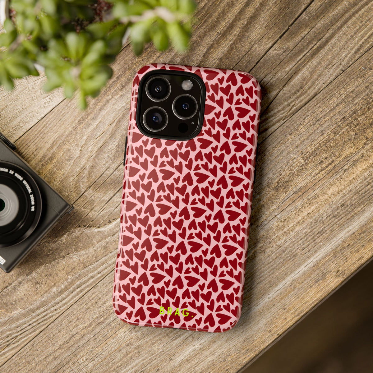 Love Letter Tough Phone Case – Shockproof Protective iPhone Cover