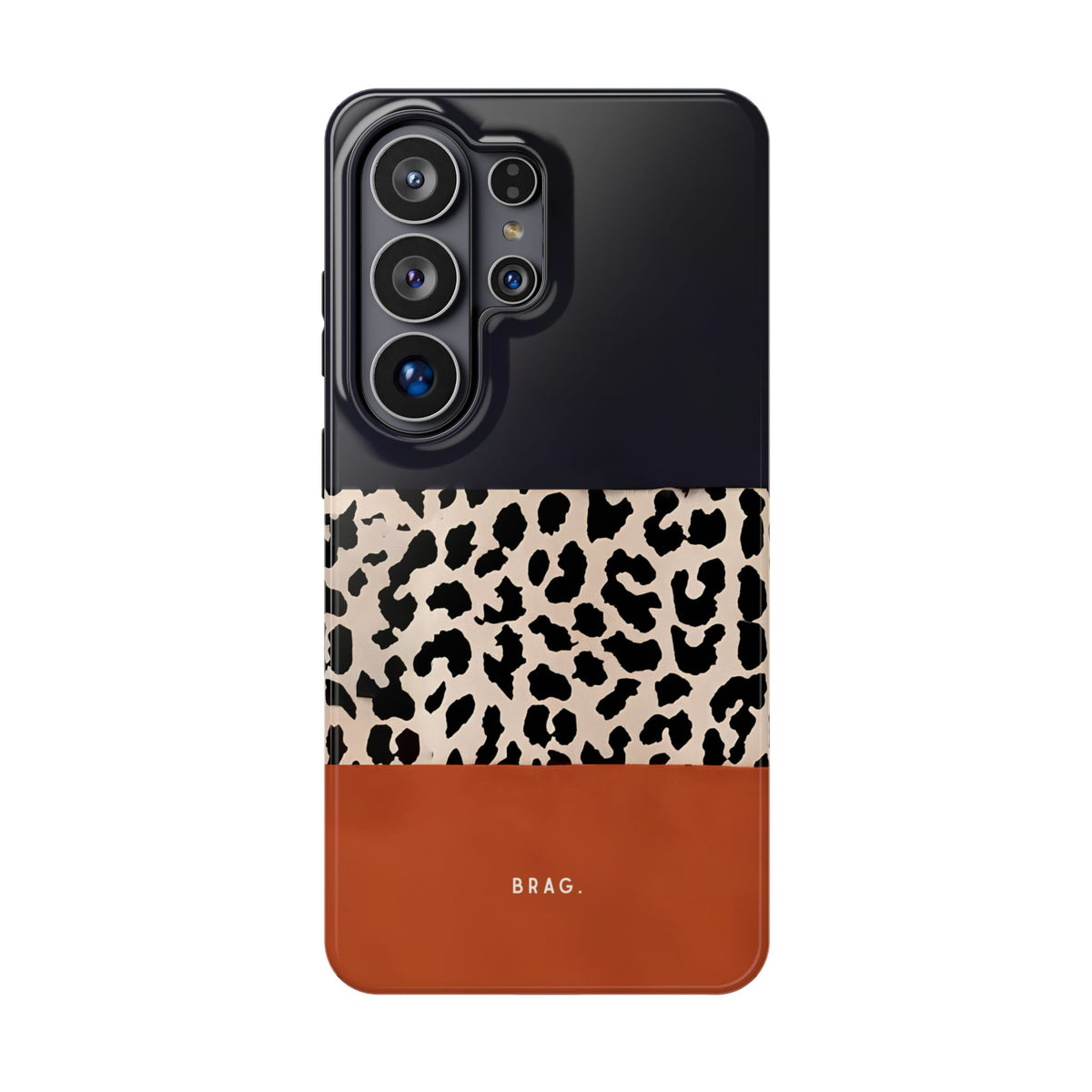 Leopard Block Magnetic Impact-Resistant Phone Case