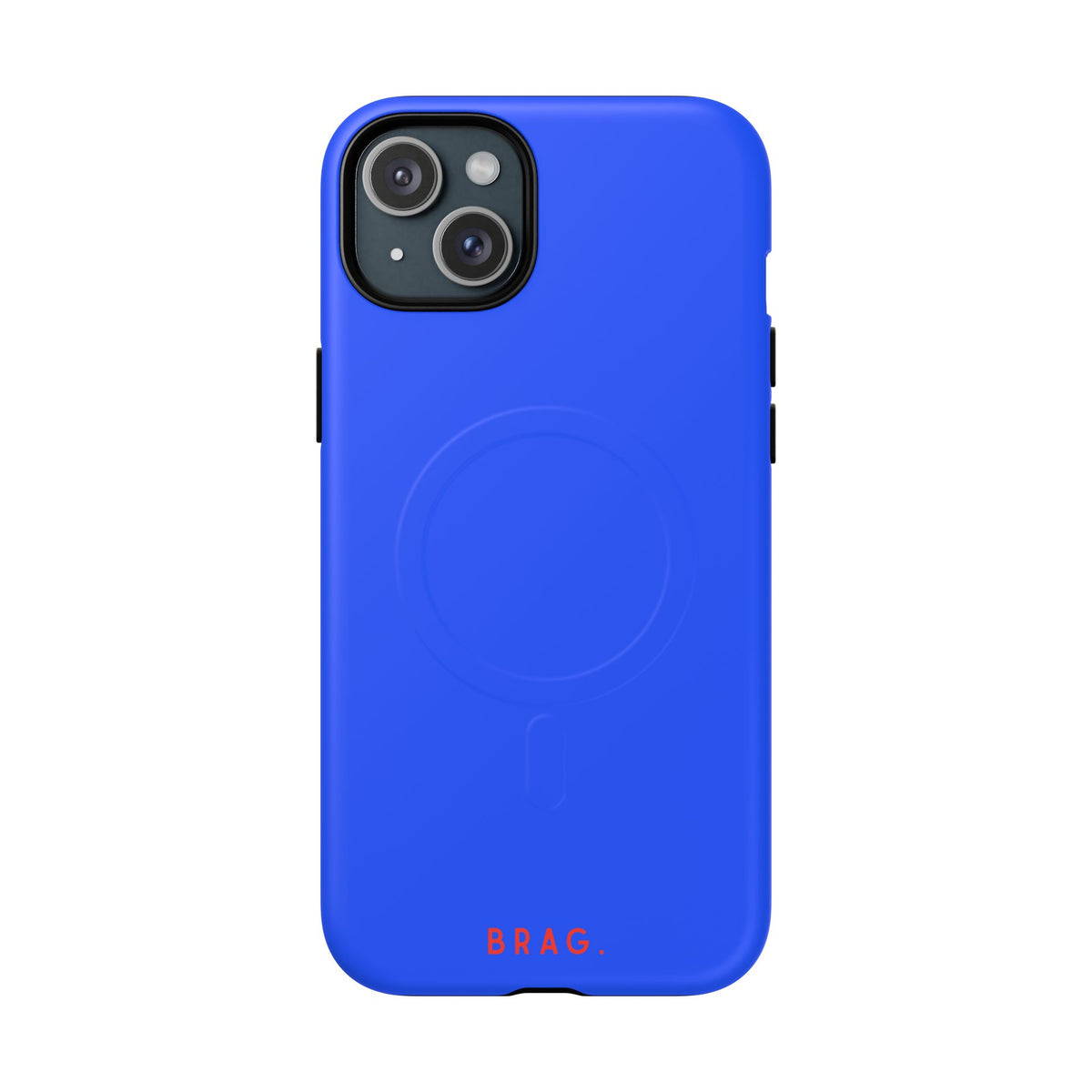 Brag Blue MagSafe Tough Phone Case — Magnetic Protective Cover