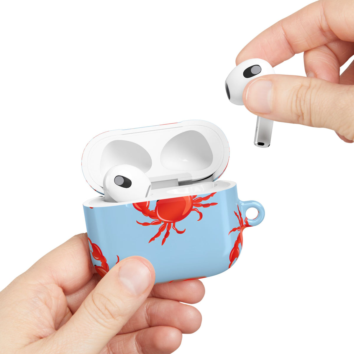 Crab Stack AirPod Case – Slim Protective Charging Case