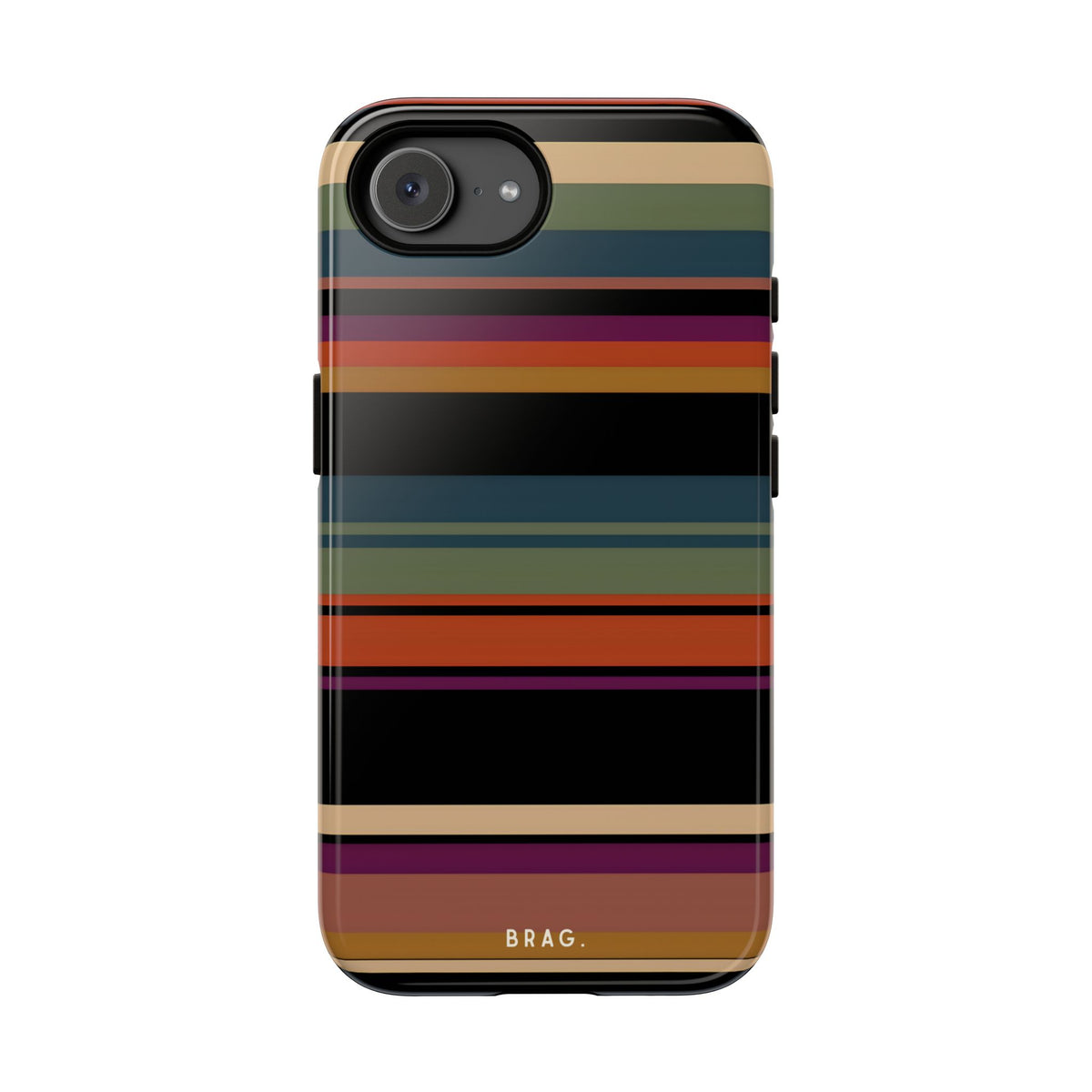 Market Stripe Tough Phone Case – Shockproof Protective iPhone Cover