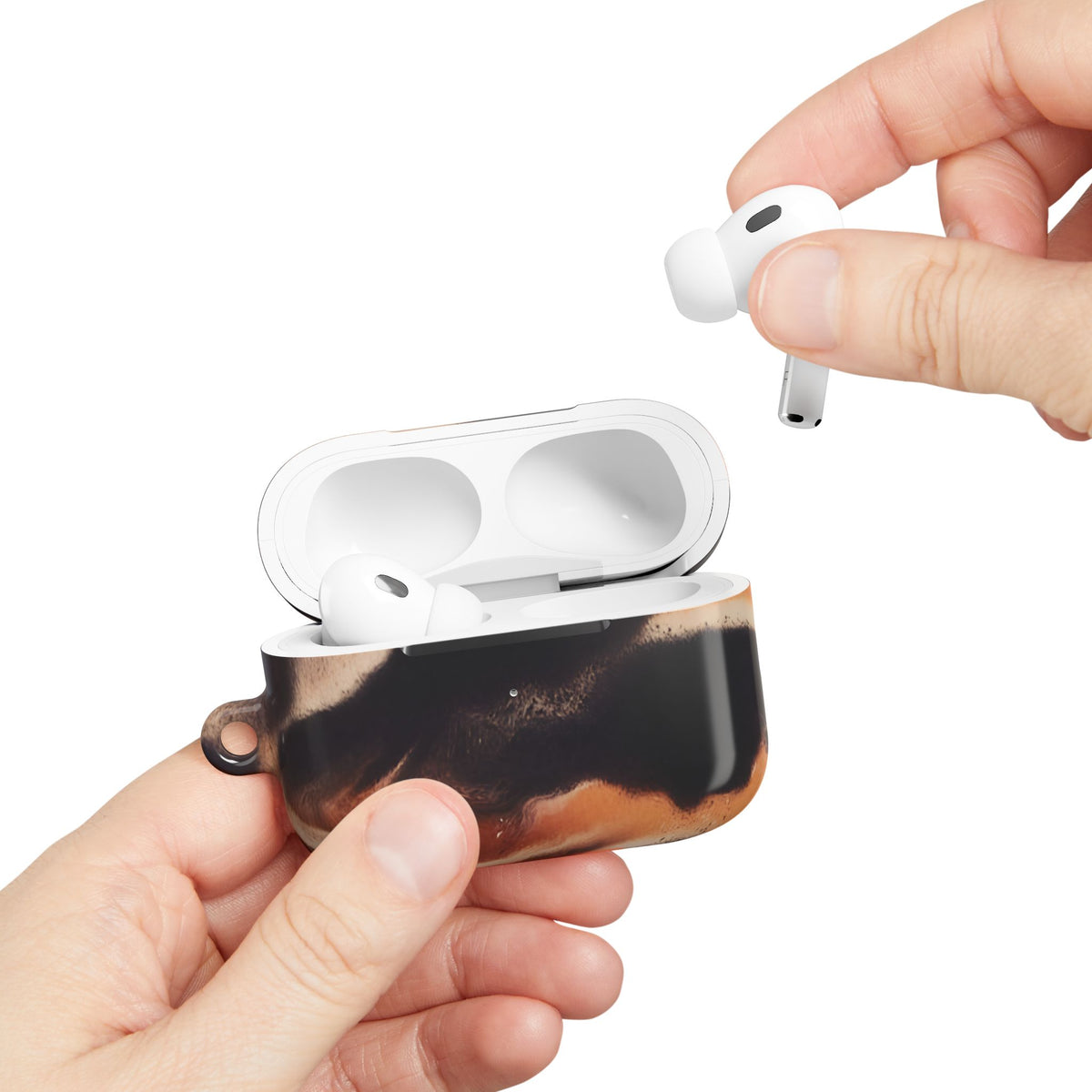Gold Leaf AirPod Case – Slim Protective Charging Case