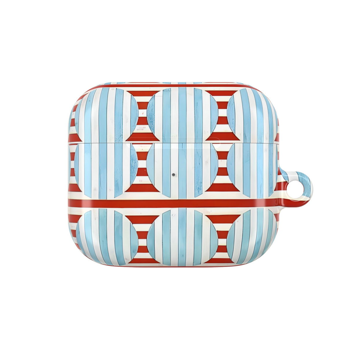 Riviera Stripe AirPod Case – Slim Protective Charging Case