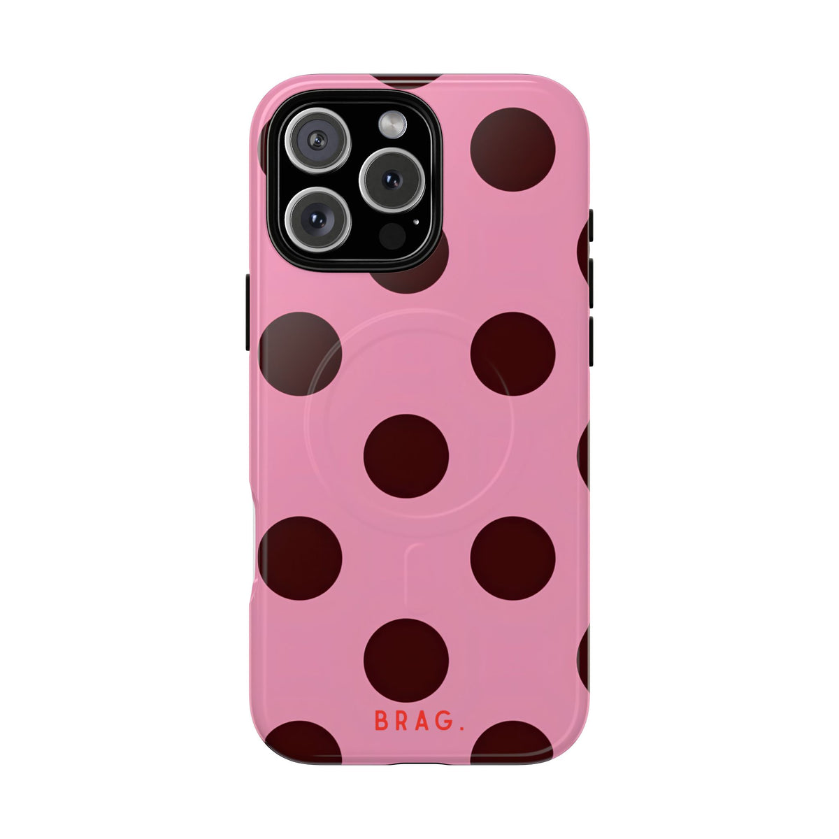 Candy Dot MagSafe Tough Phone Case — Magnetic Protective Cover
