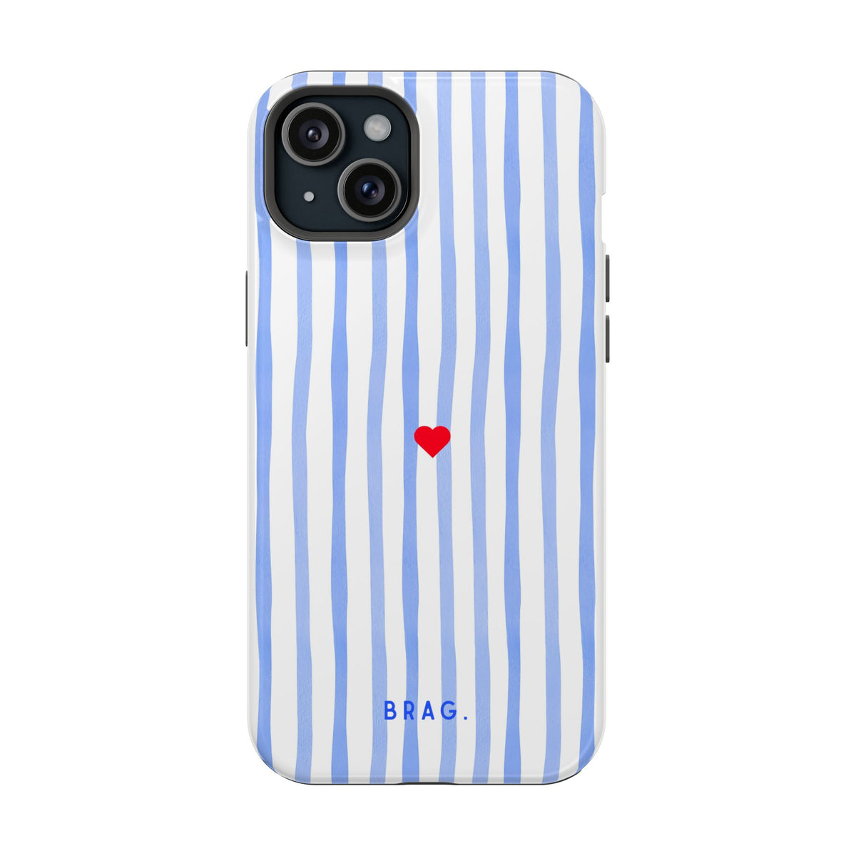 Blue Heart Magnetic Impact-Resistant Phone Case