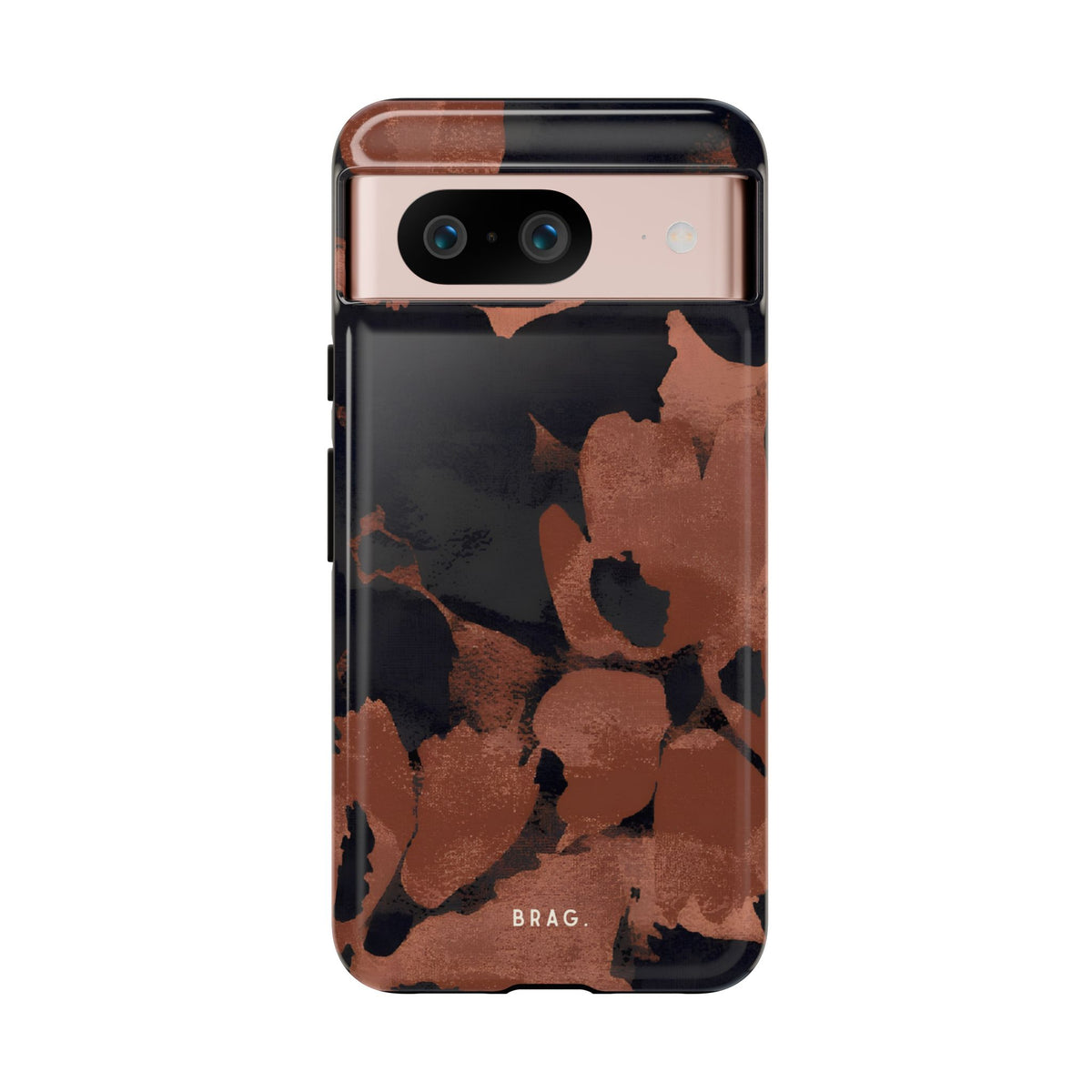 Terracotta Bloom Tough Phone Case – Shockproof Protective iPhone Cover