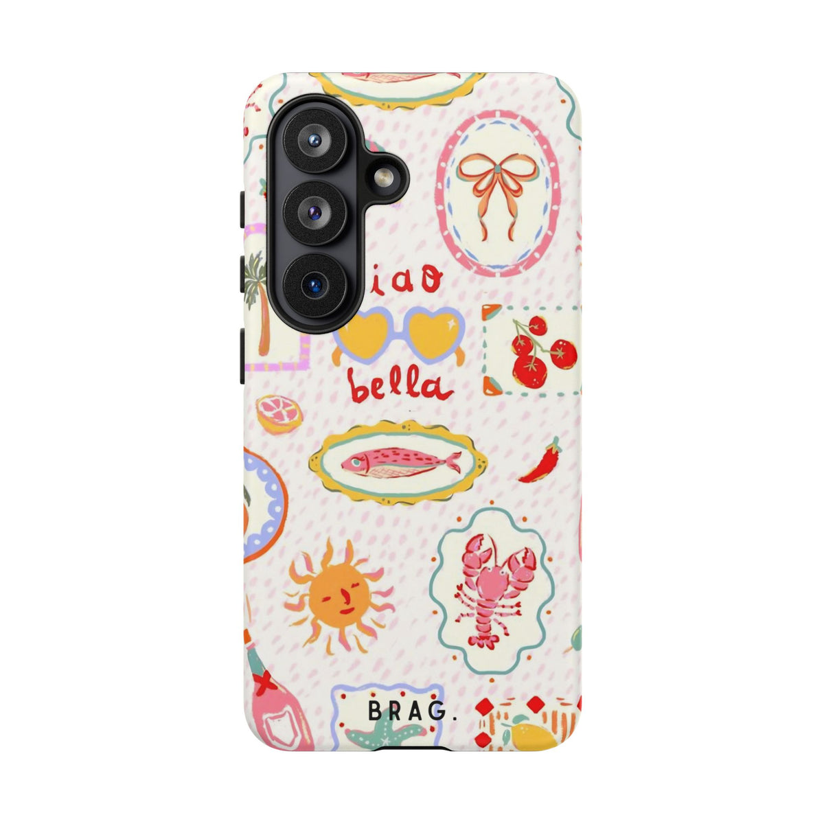 Ciao Bella Tough Phone Case – Shockproof Protective iPhone Cover