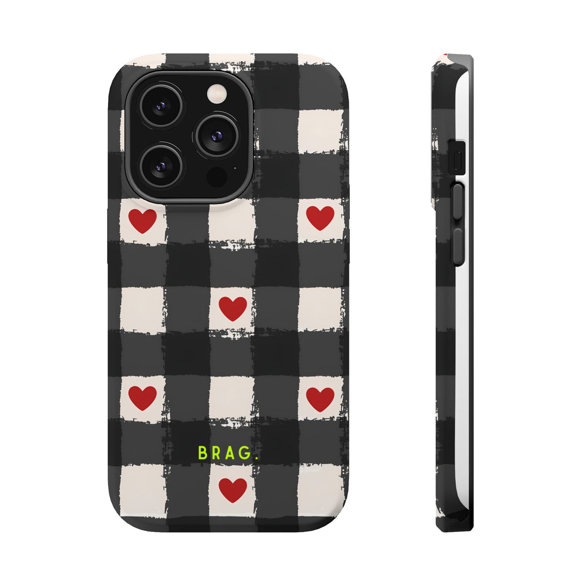 Lucky Heart Magnetic Impact-Resistant Phone Case
