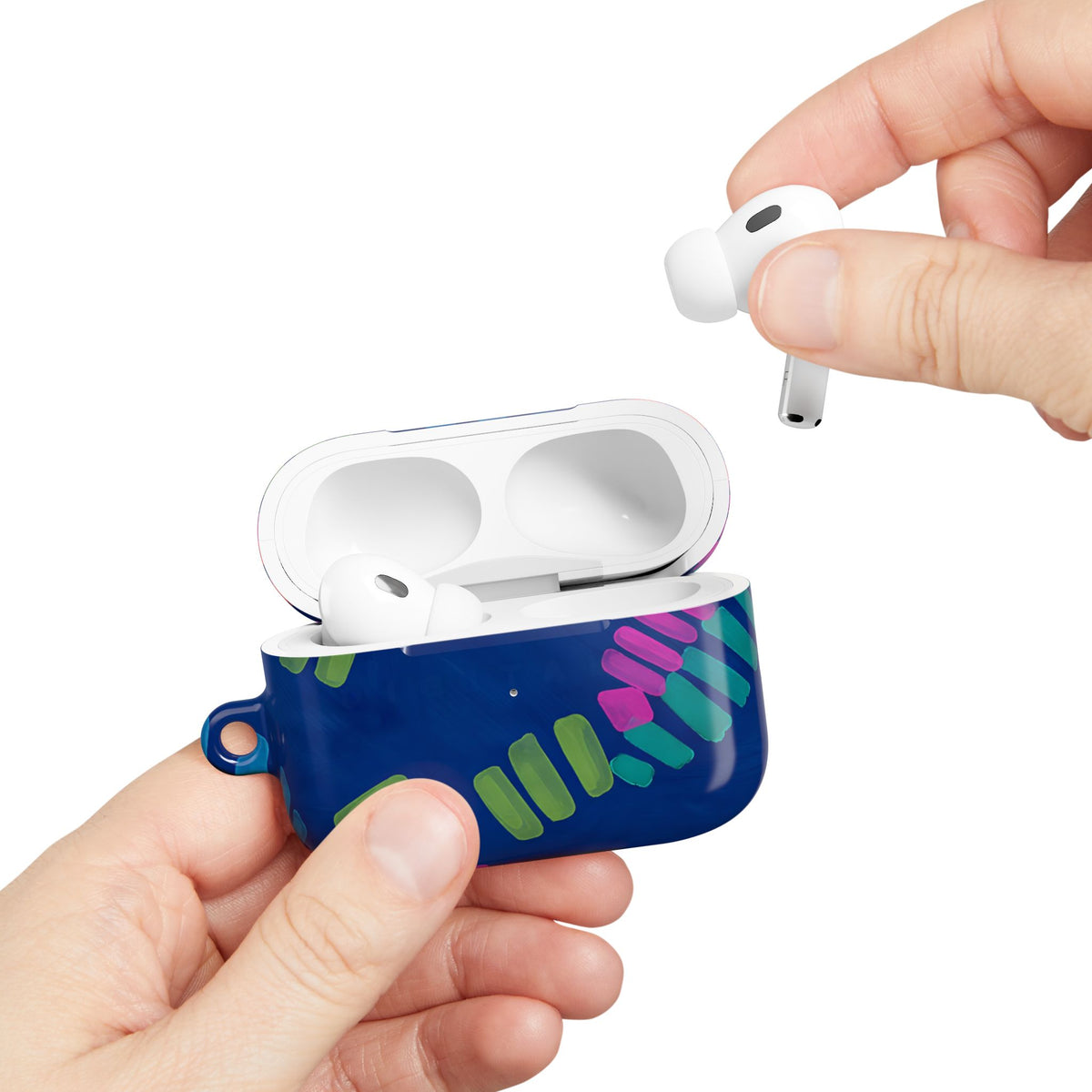 Blue palm AirPod Case – Slim Protective Charging Case