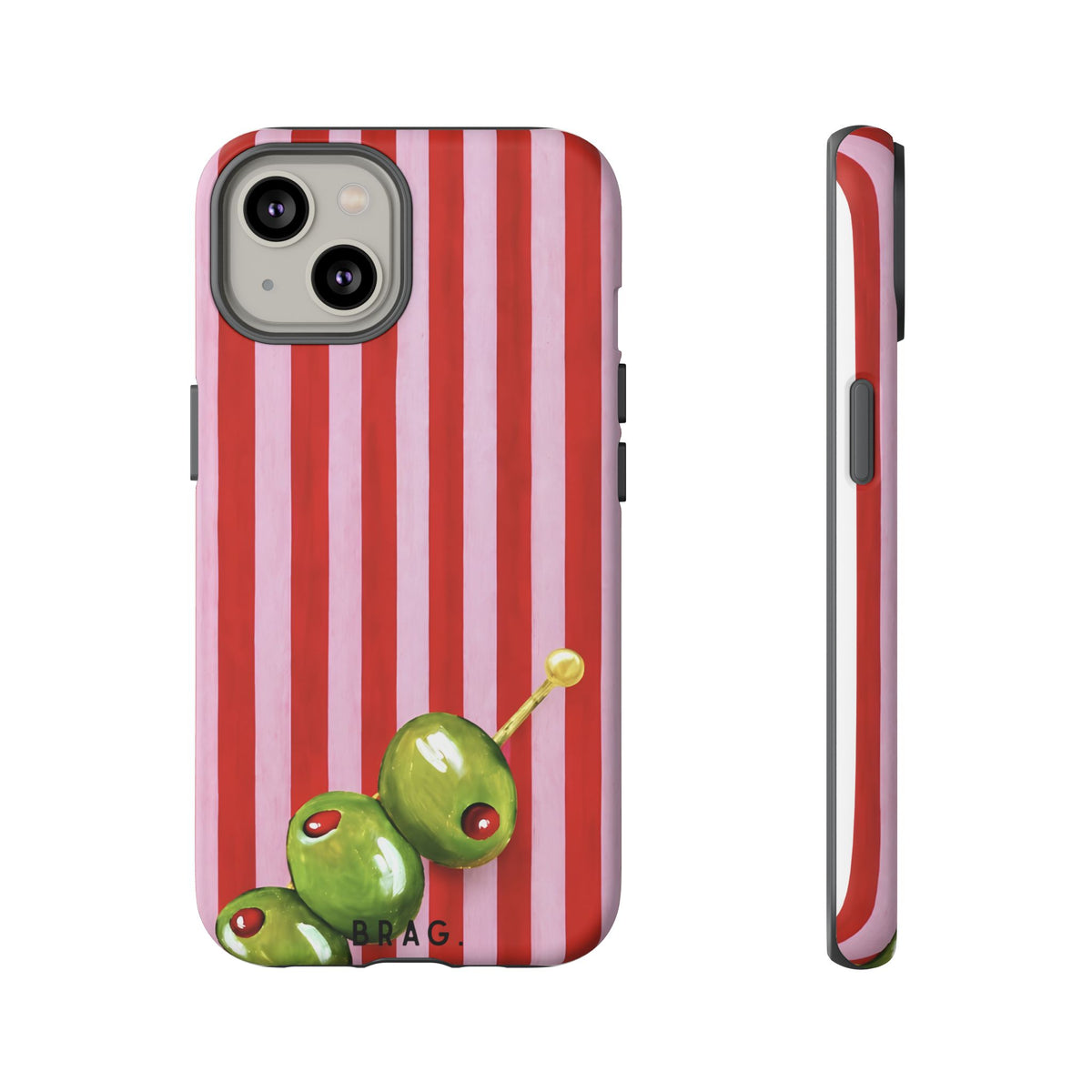 Olive Affair Tough Phone Case – Shockproof Protective iPhone Cover