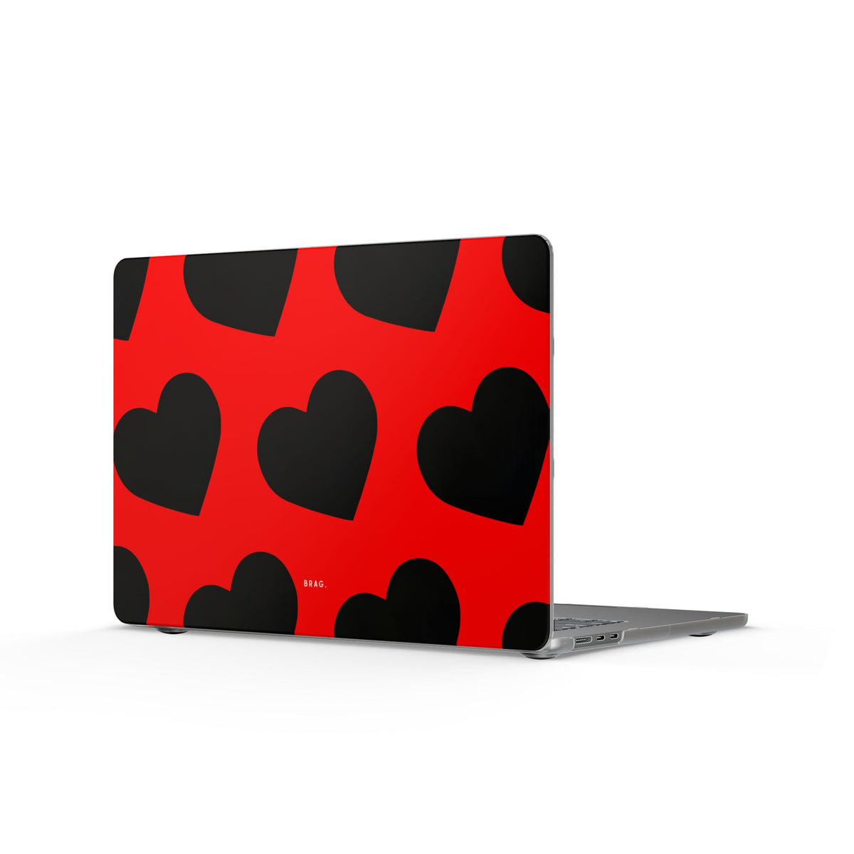 Heart Throb Matte MacBook Case — Slim Protective Laptop Cover