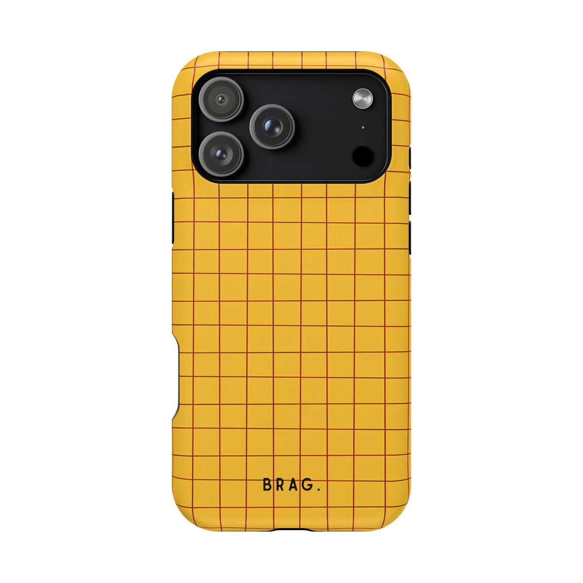 Cheese Grid Magnetic Impact-Resistant Phone Case