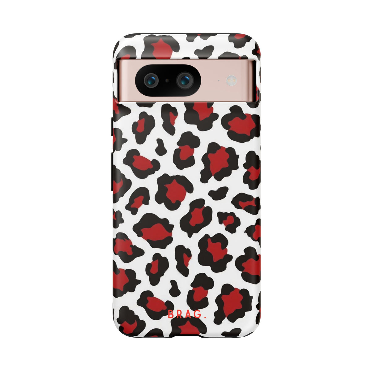 Leopard Kiss Tough Phone Case – Shockproof Protective iPhone Cover