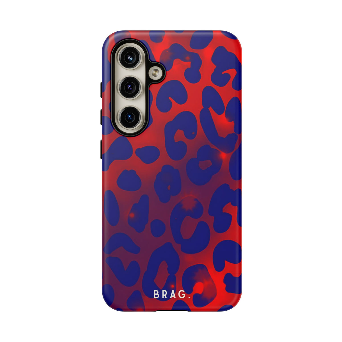Electric Blue Tough Phone Case – Shockproof Protective iPhone Cover