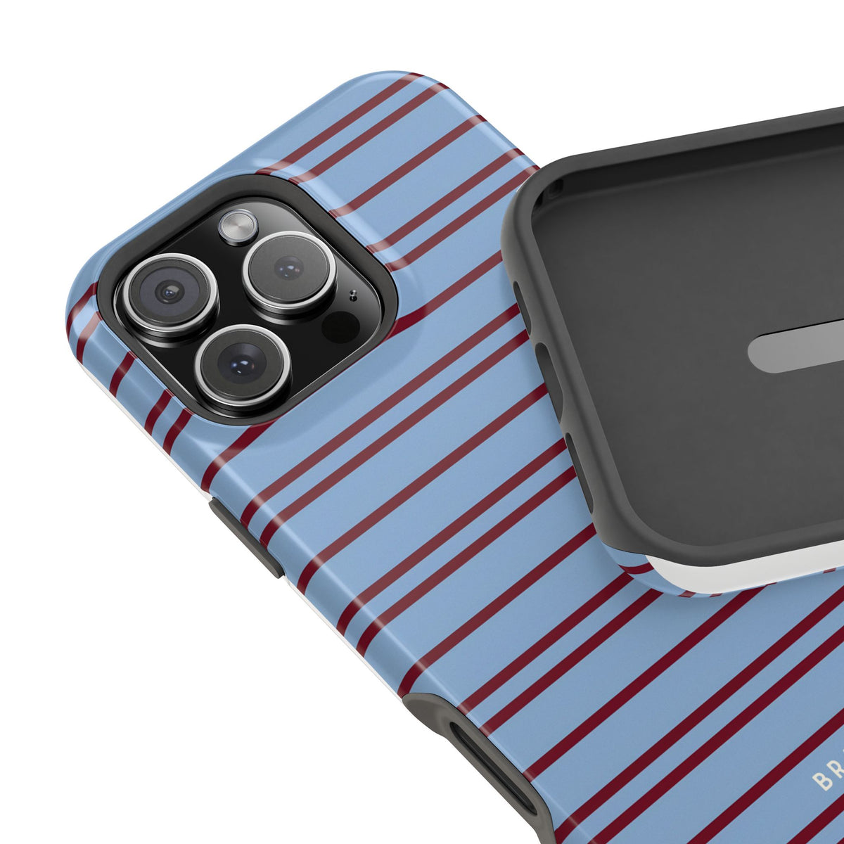 Nautical Stripe Magnetic Impact-Resistant Phone Case